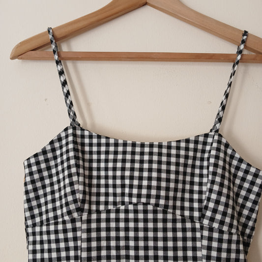 Pull&Bear Gingham Dress Size S