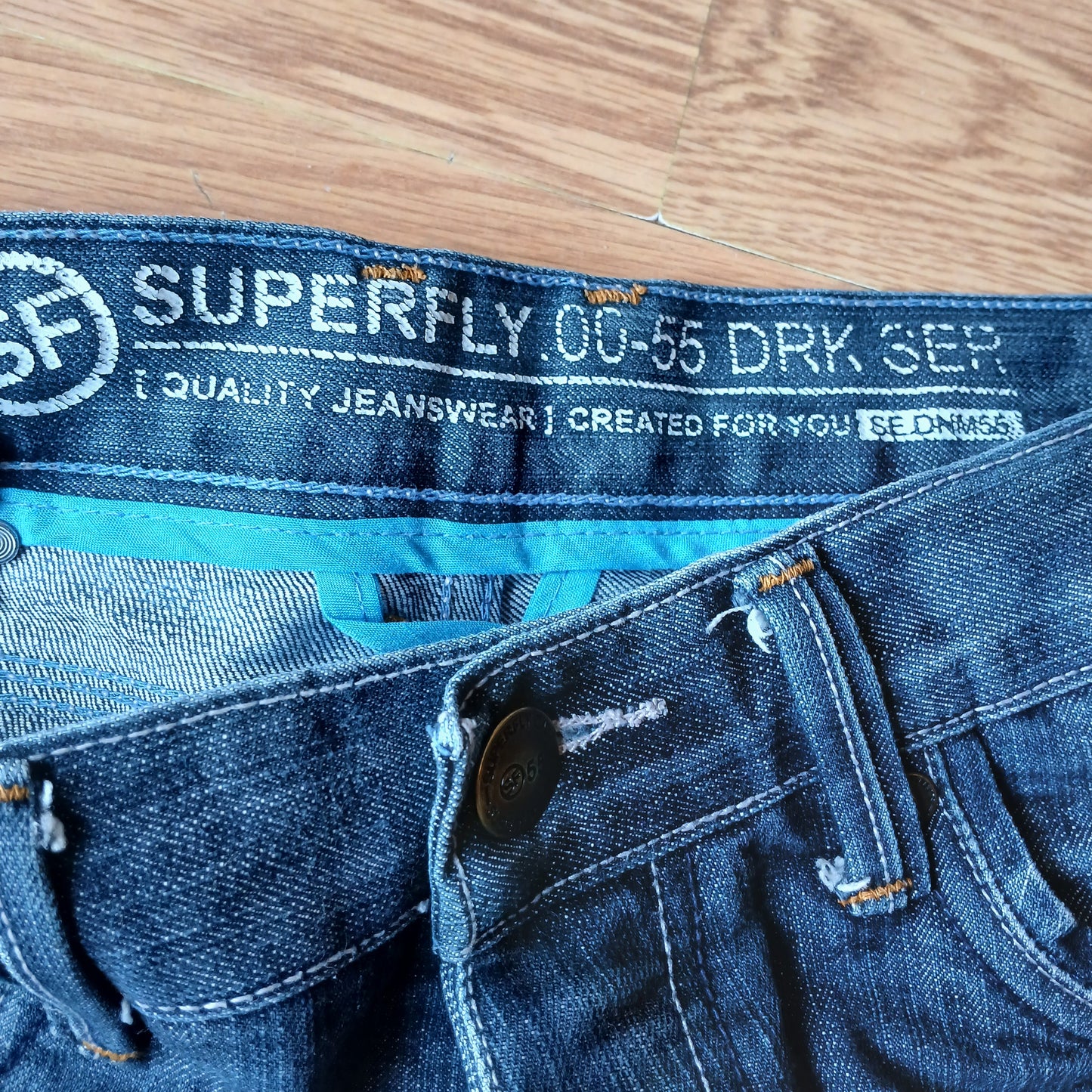 Superfly Blue Jeans W32