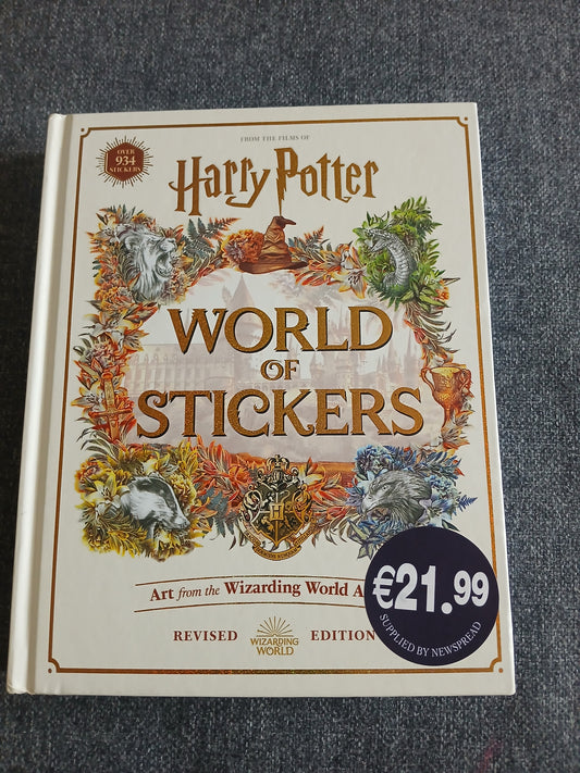 New - Harry Potter World of Stickers