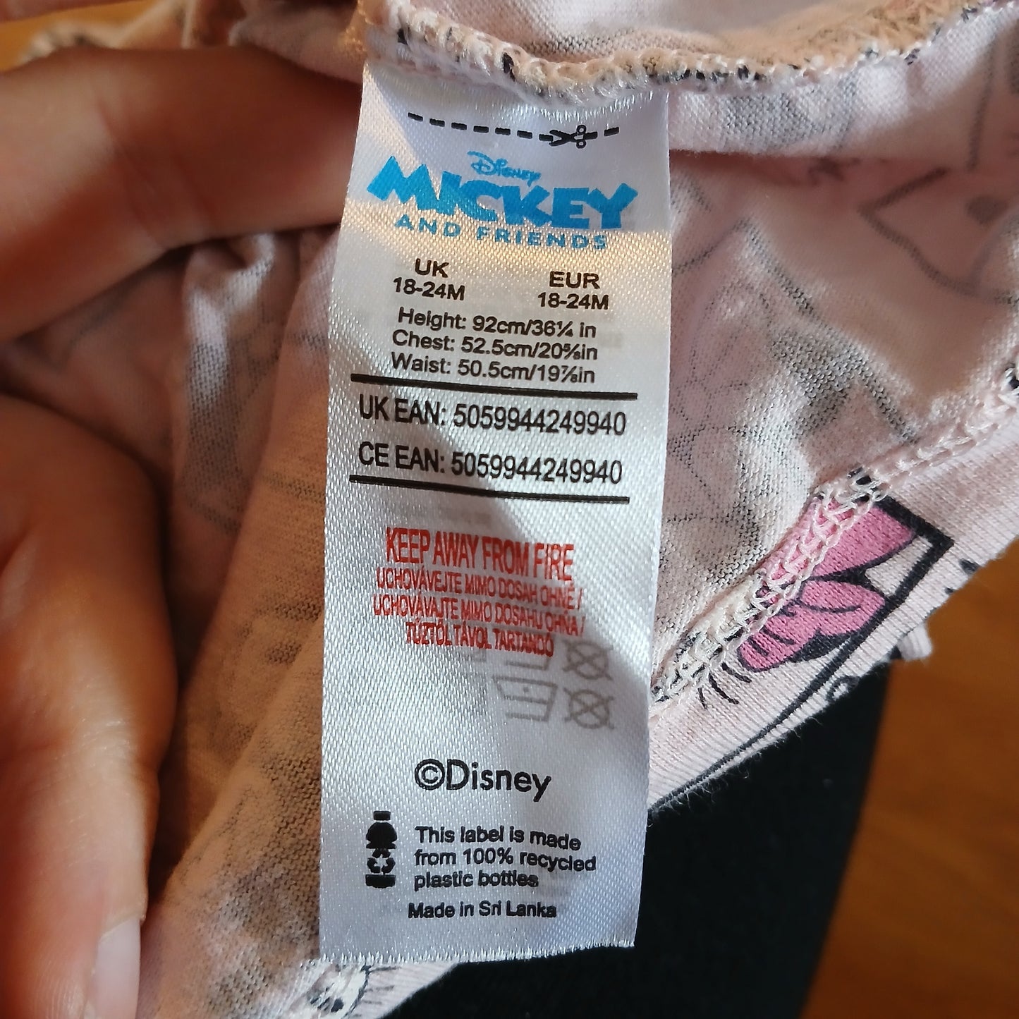 Disney Minnie Mouse Dress Age 18-24 months