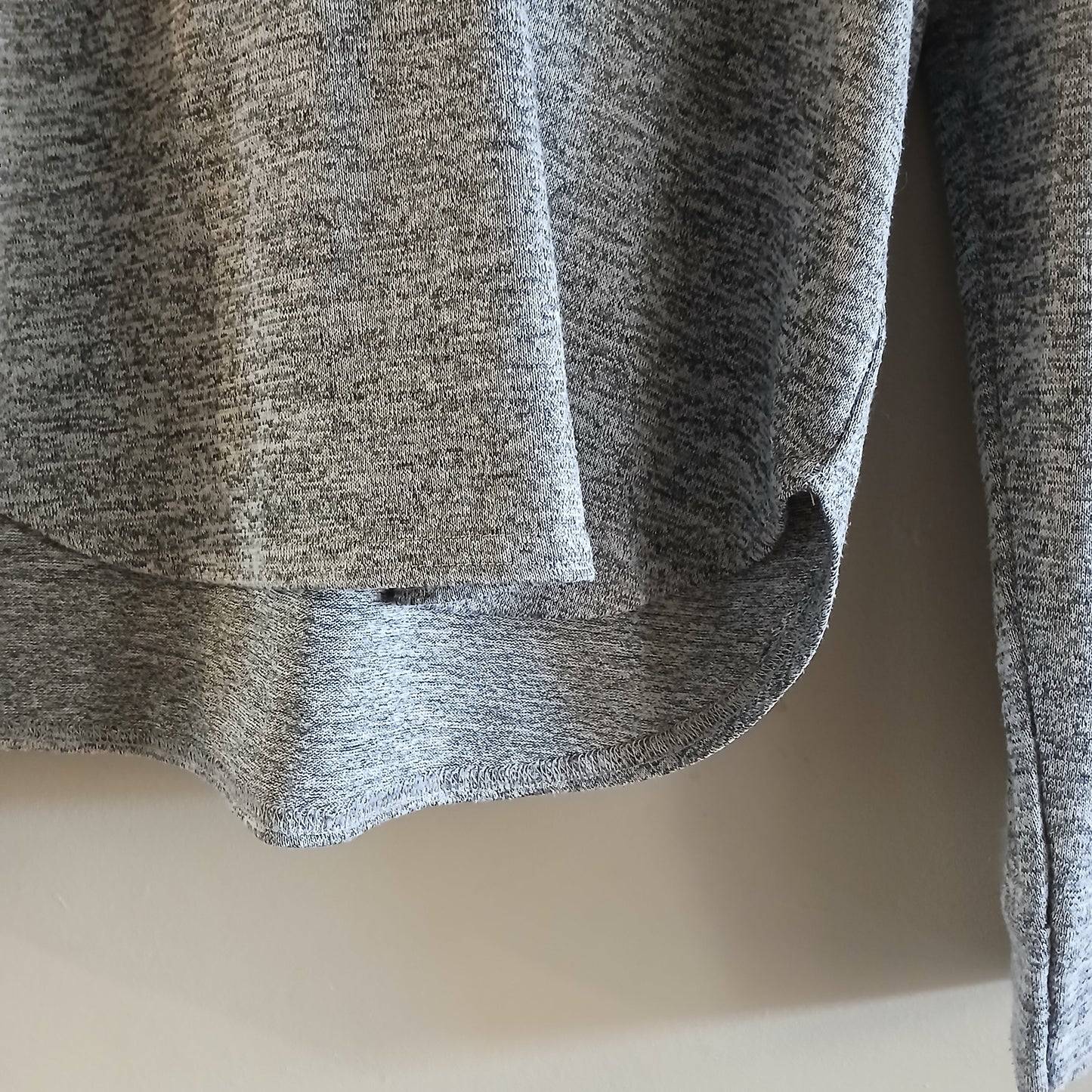Grey Sweatshirt Hoodie Size S/M