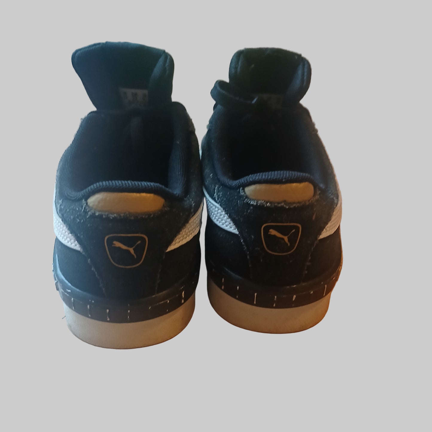 Puma Black Trainers Runners Size UK 13 EU 32