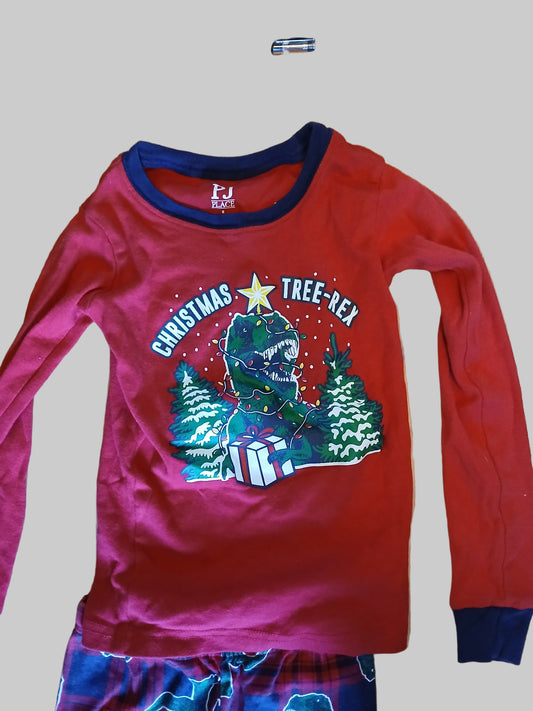 PJ Place Christmas Dinosaur Pyjamas Age 6