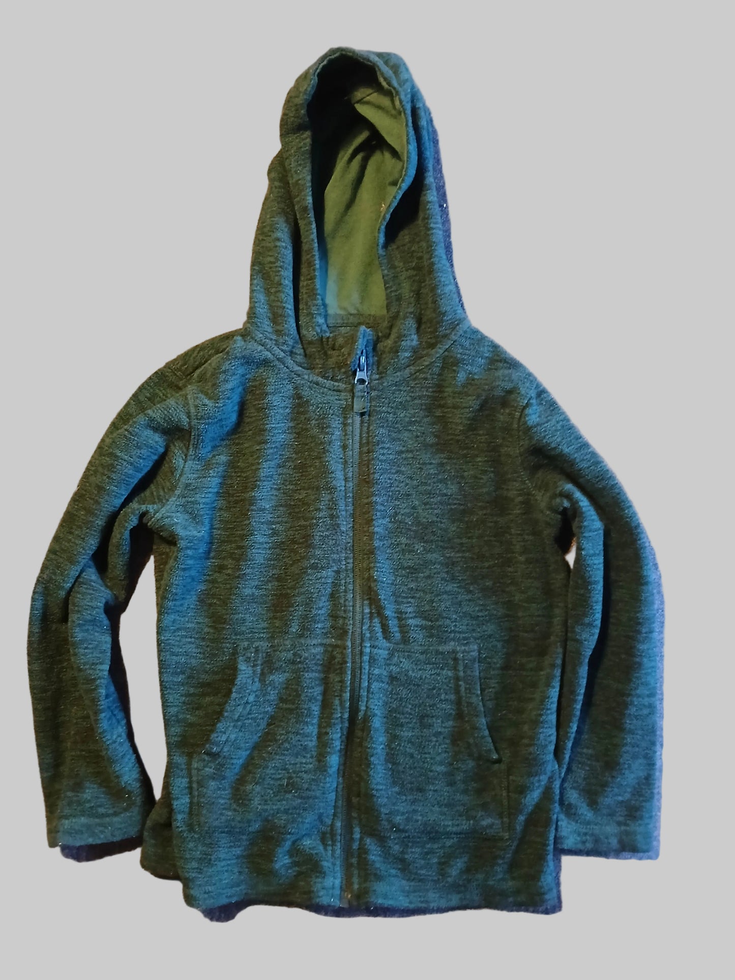 Dunnes Green Hoodie Age 7-8