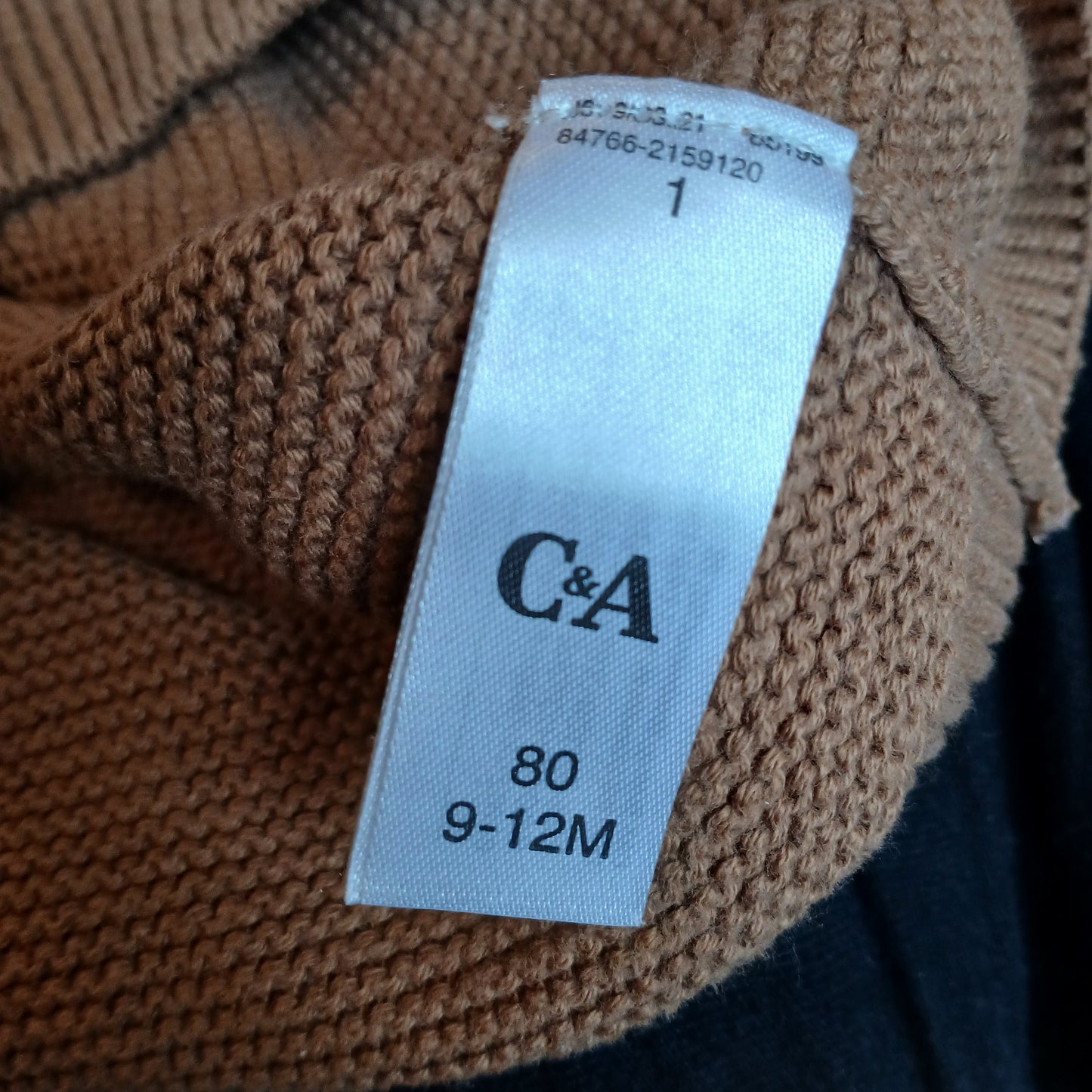 C&A Penguin Jumper Age 9-12 months
