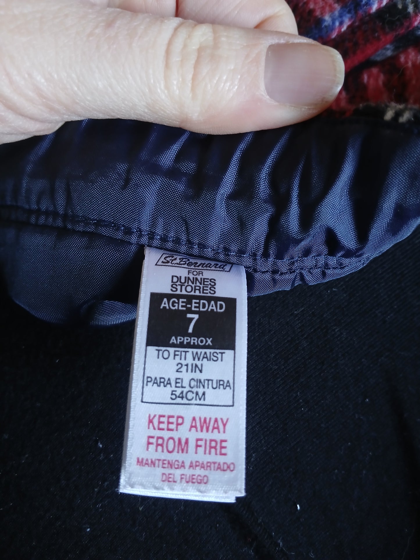 Dunnes Tartan Skirt Age 7