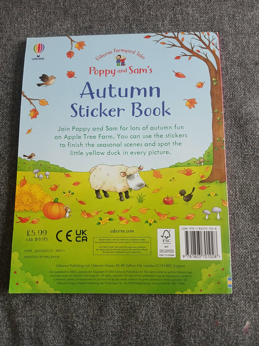 Poppy and Sam's Autumn Sticker Book