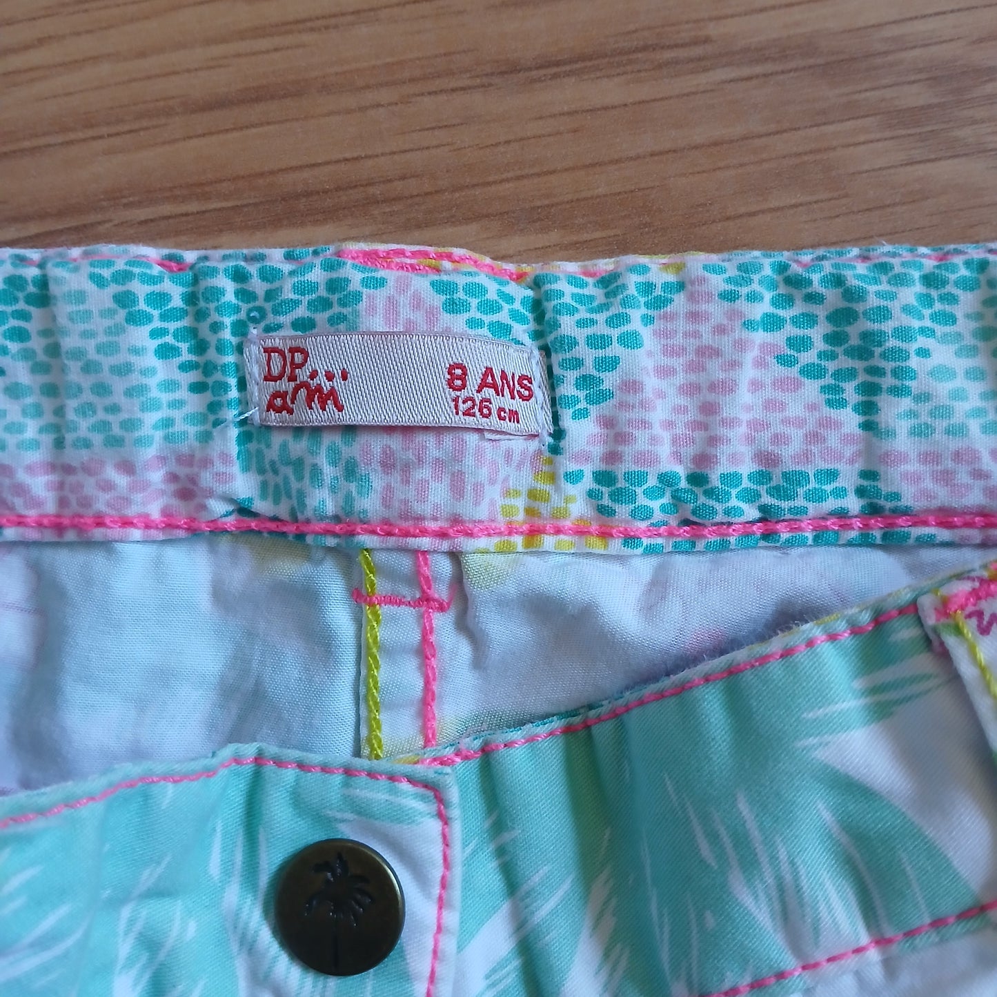 DP...am Tropical Shorts Age 8
