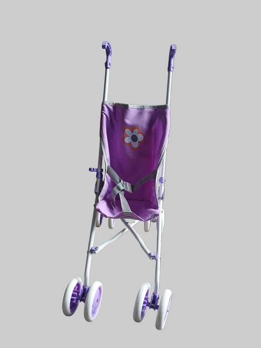 Purple Dolls Pushchair Stroller