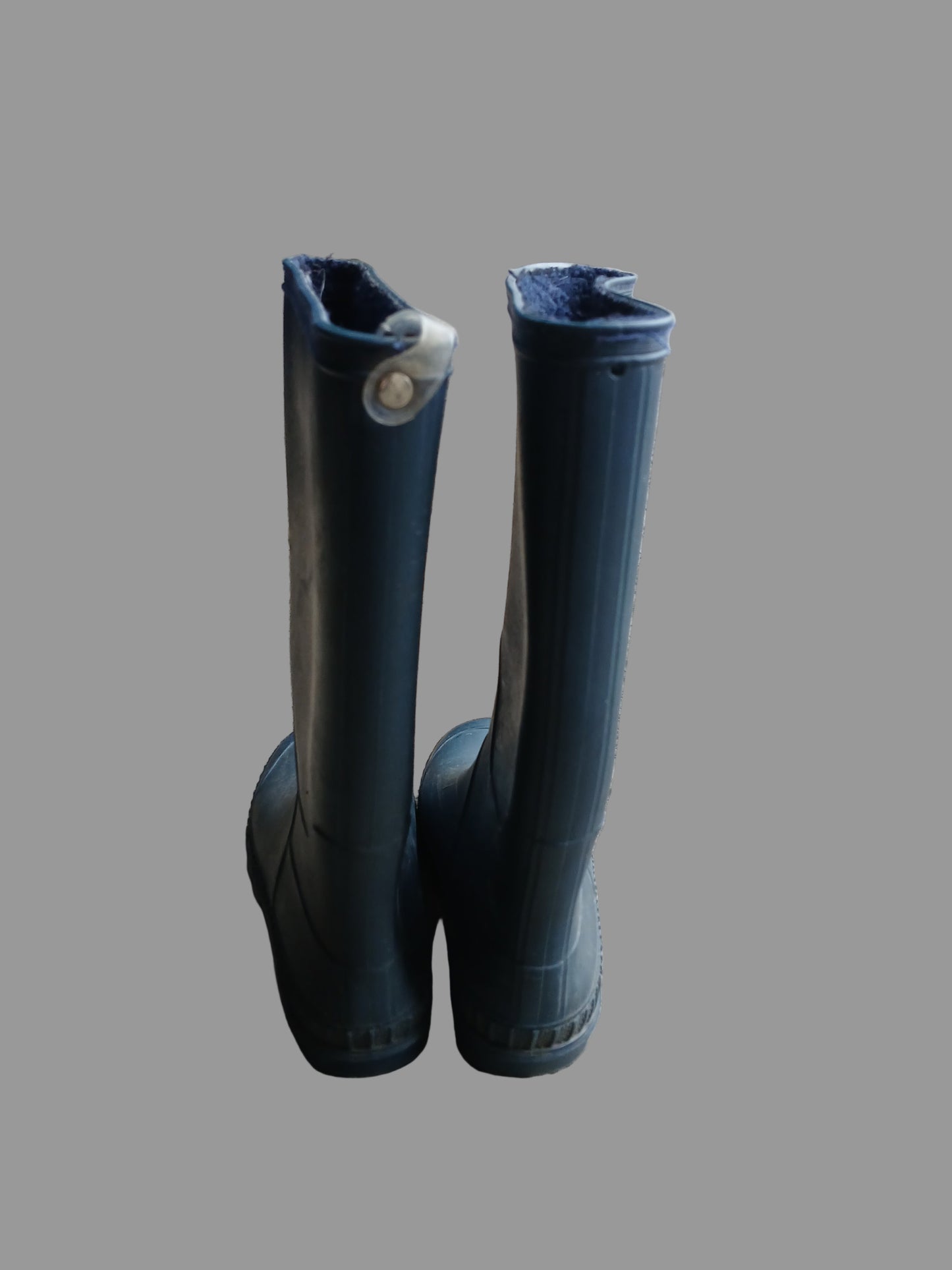 Navy Wellington Boots Wellies Size 12 Kids