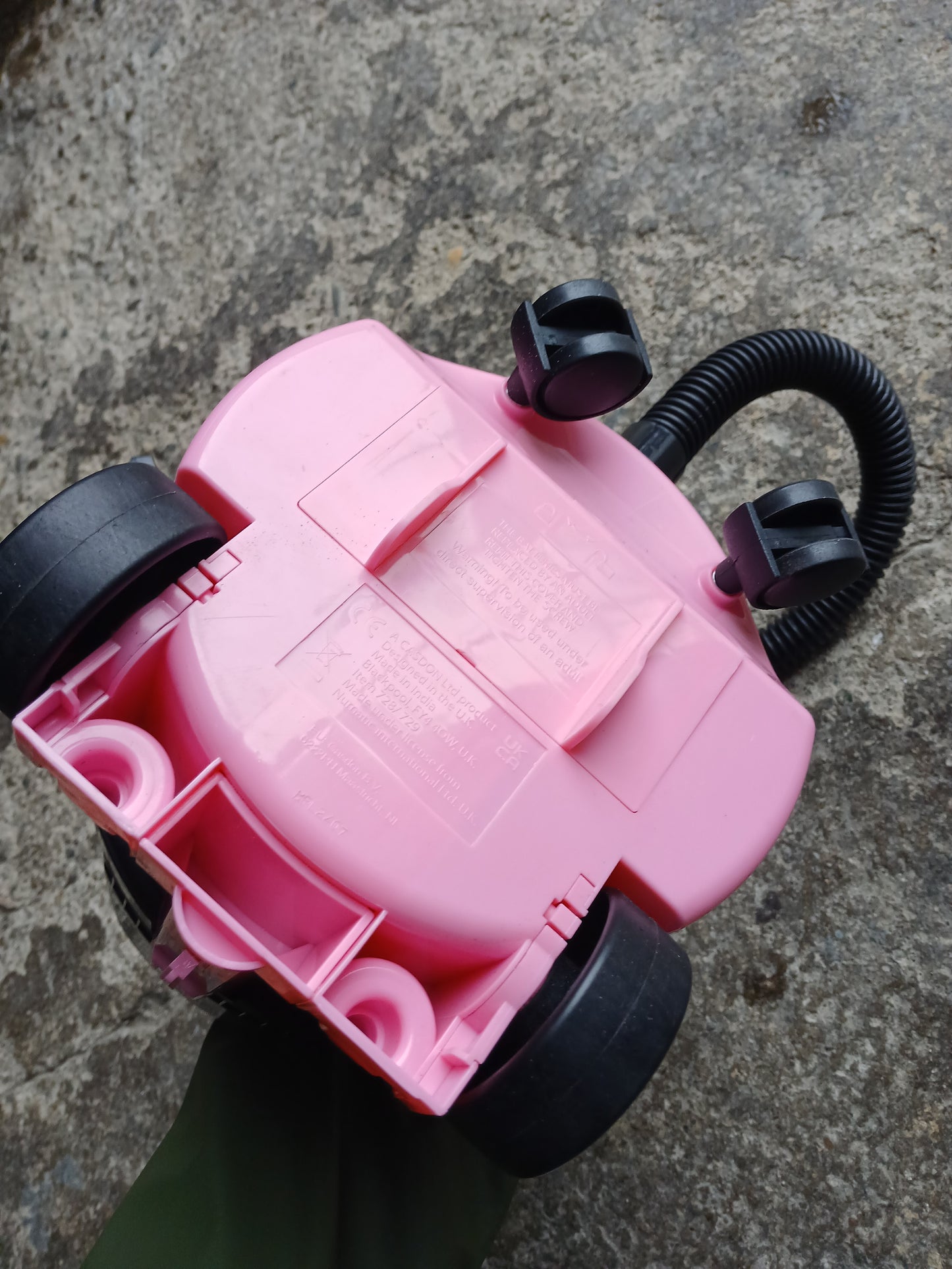 Pink Hetty Hoover Toy Vacuum Cleaner