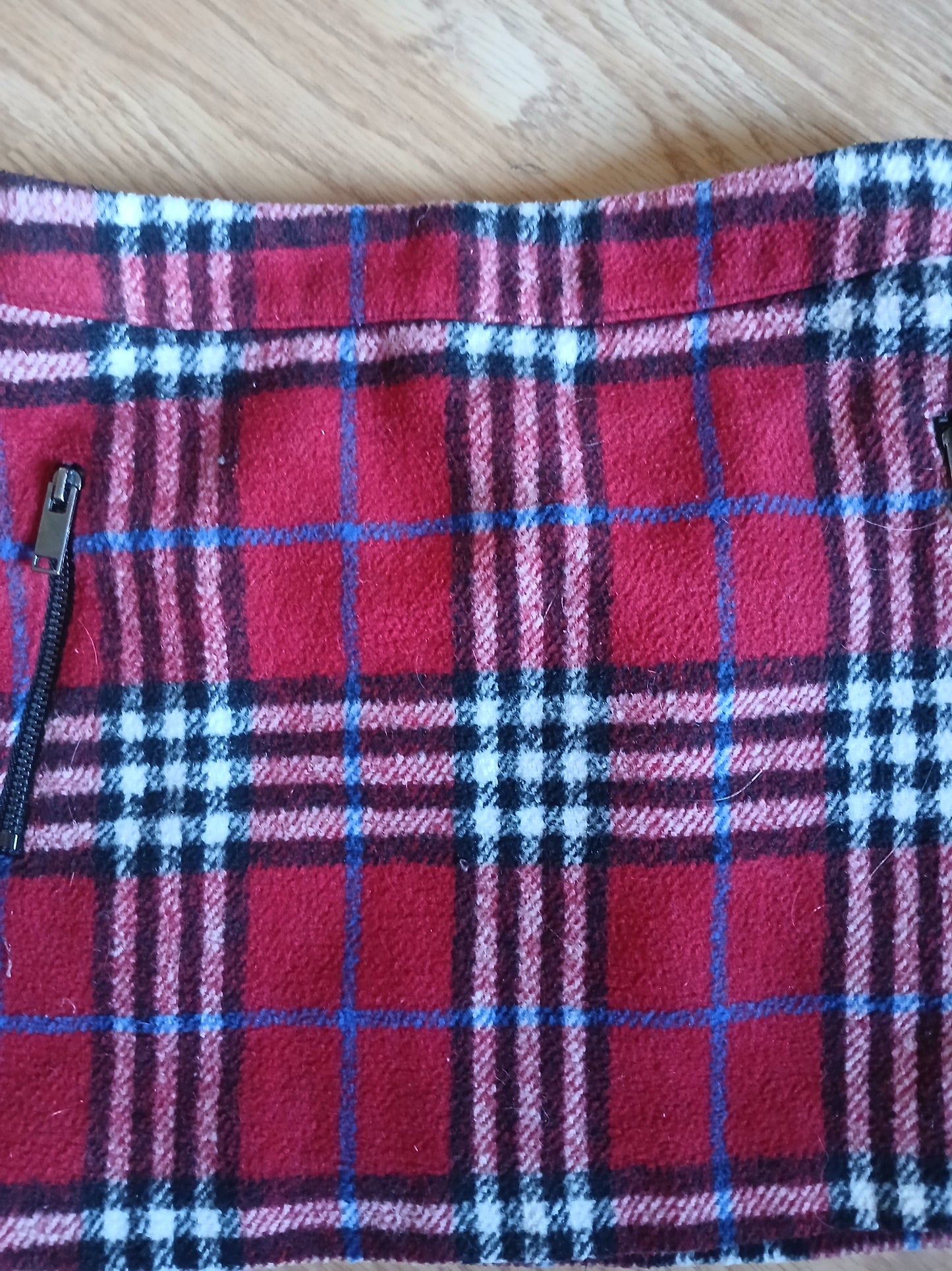 Dunnes Tartan Skirt Age 7