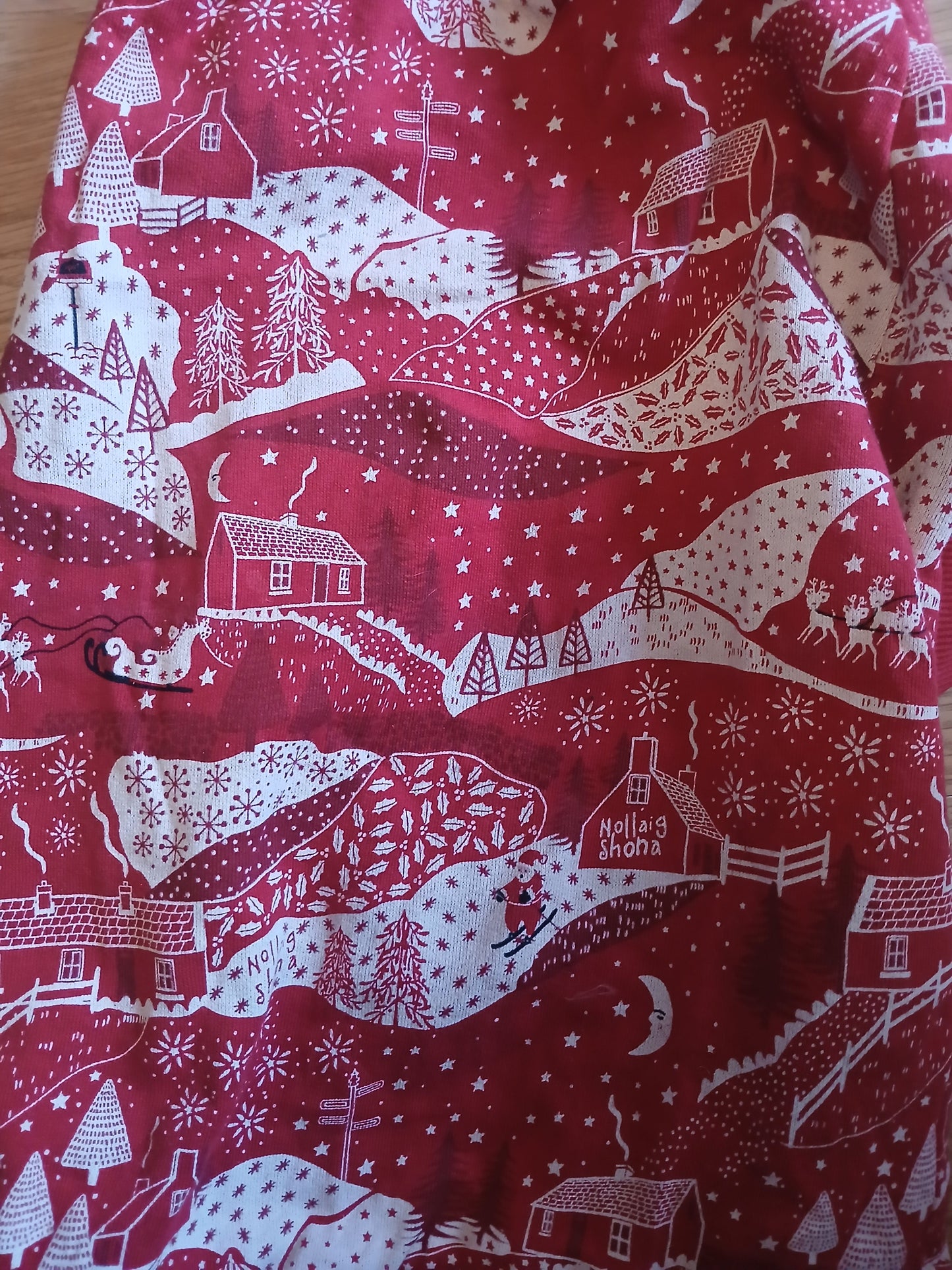 Leigh Tucker Willow Christmas Jumper for "Large Dog"