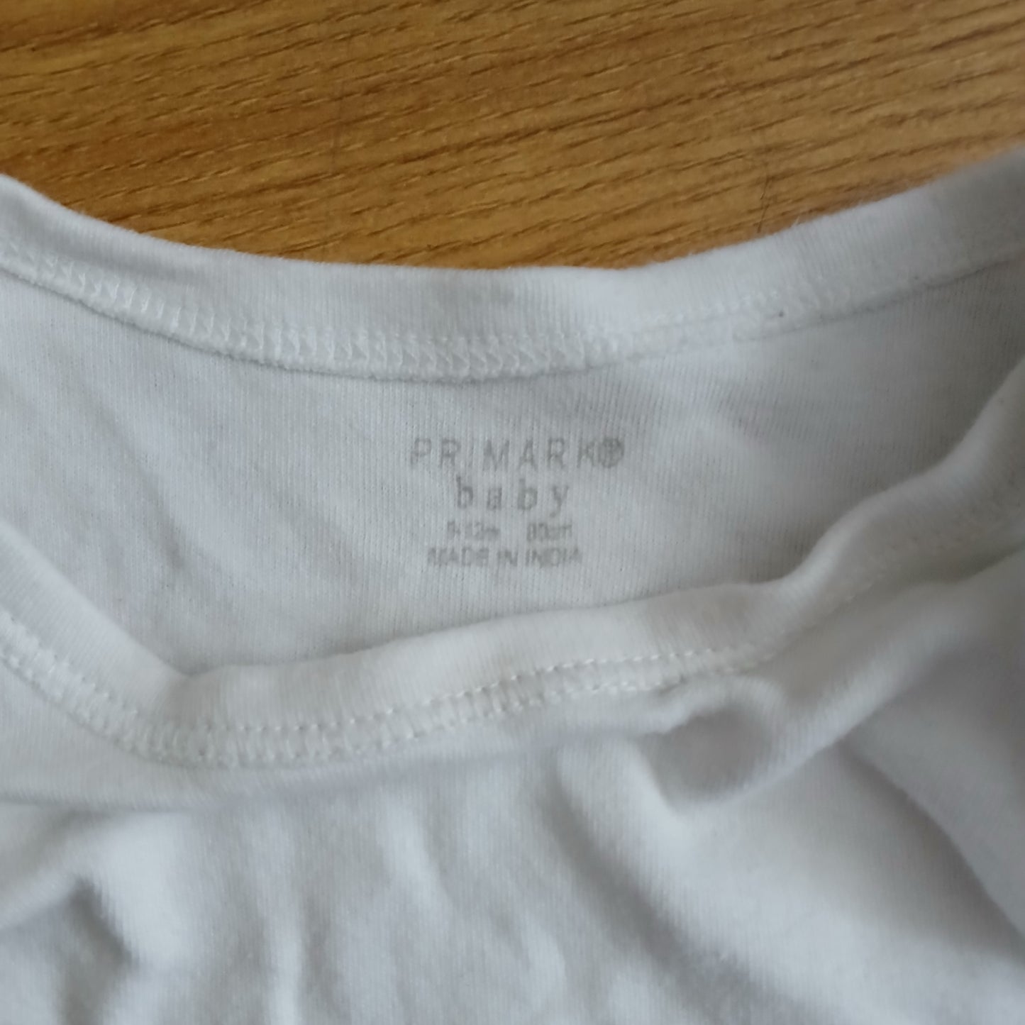 Primark Penneys Bodysuit Vest Age 9-12 months