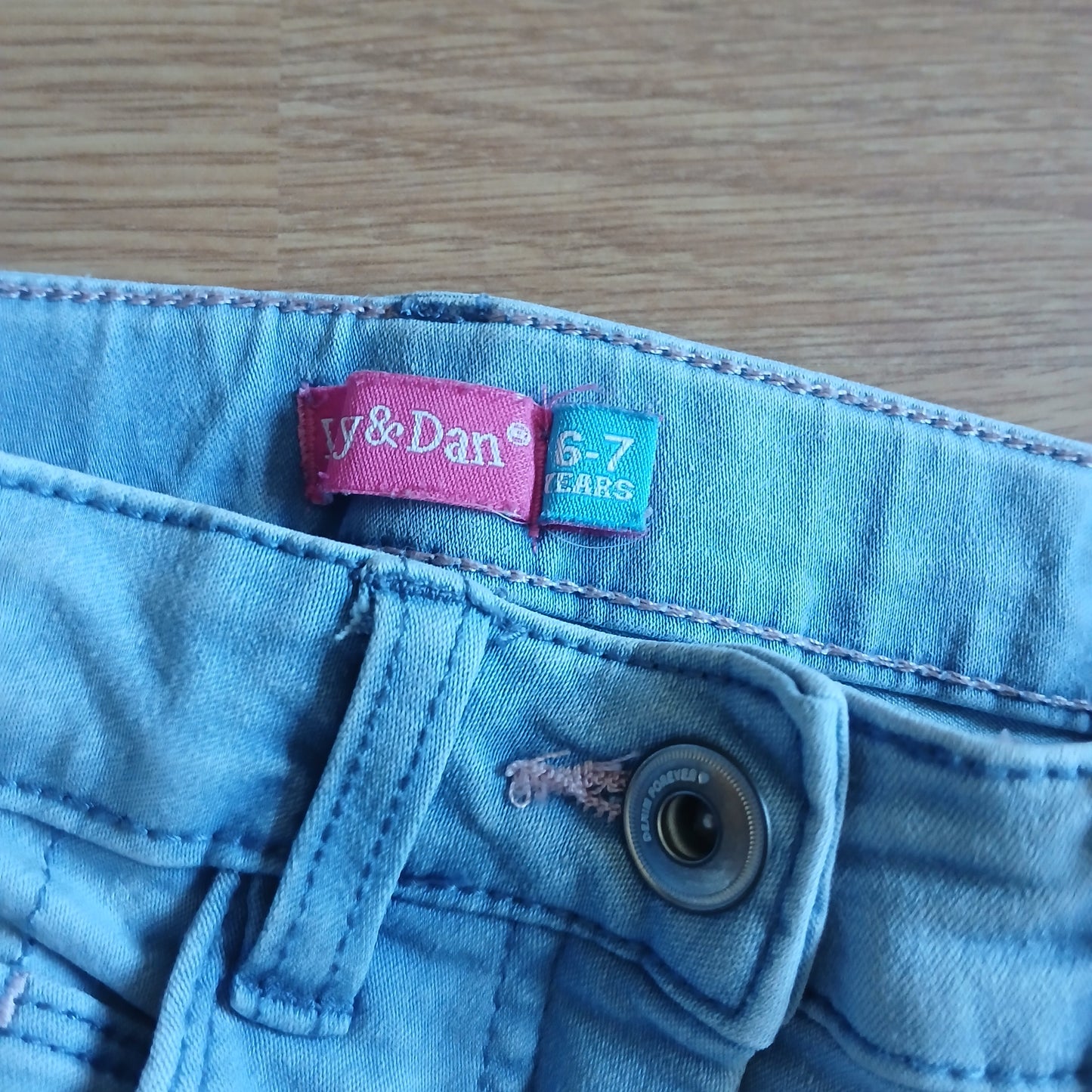 Lily & Dan Jean Shorts Age 6-7