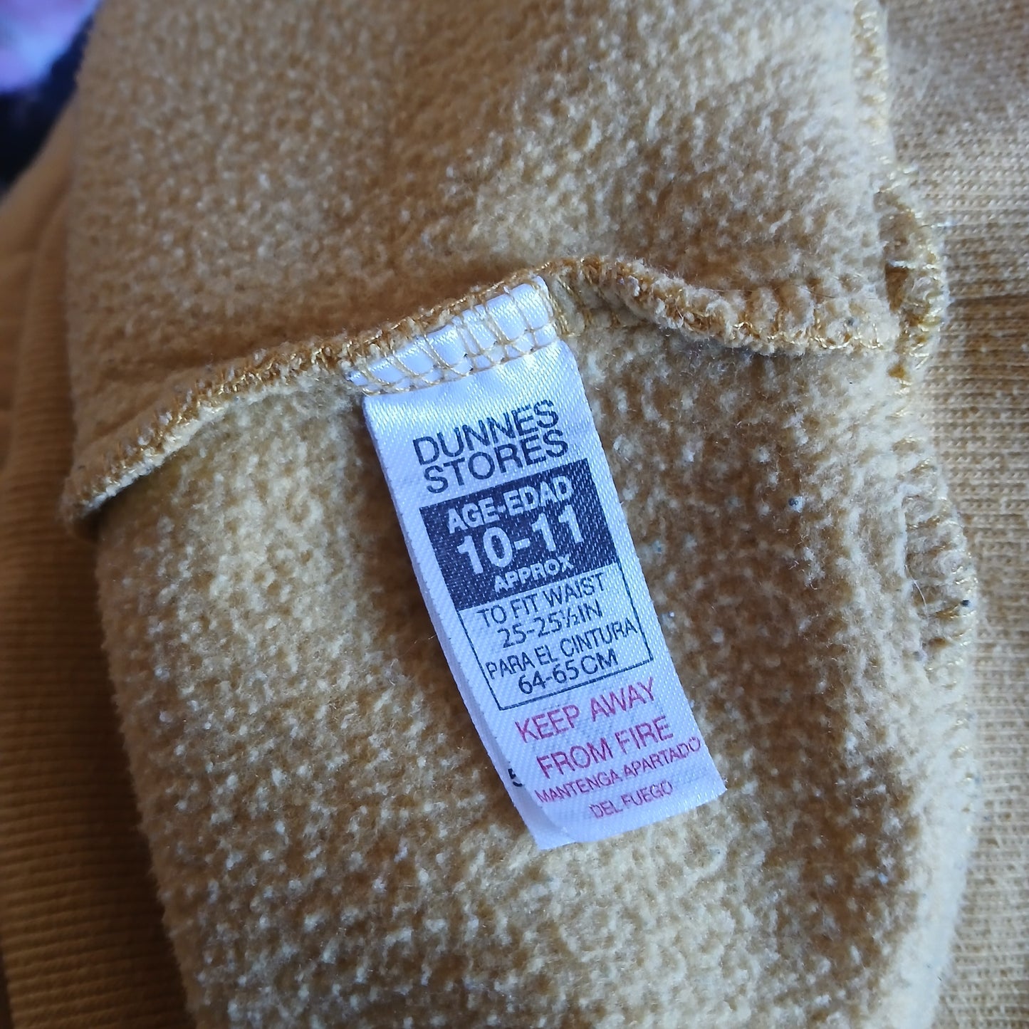 Dunnes Yellow California Jumper Age 10-11