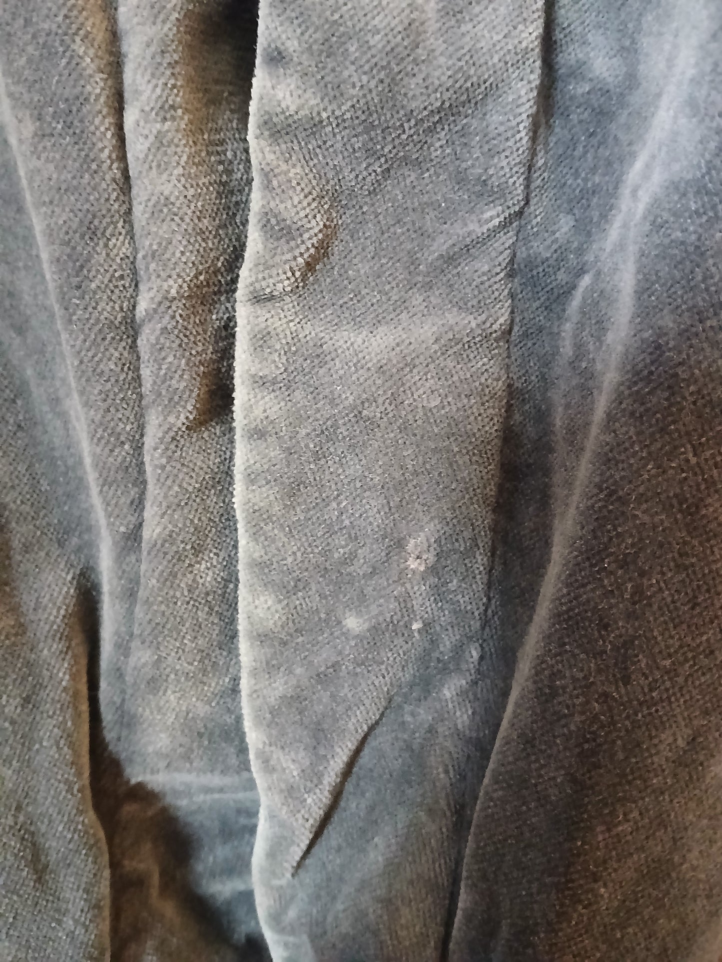 Vintage Chinatown by John Rocha Grey Velvet-Feel Opera Style Coat Size 14