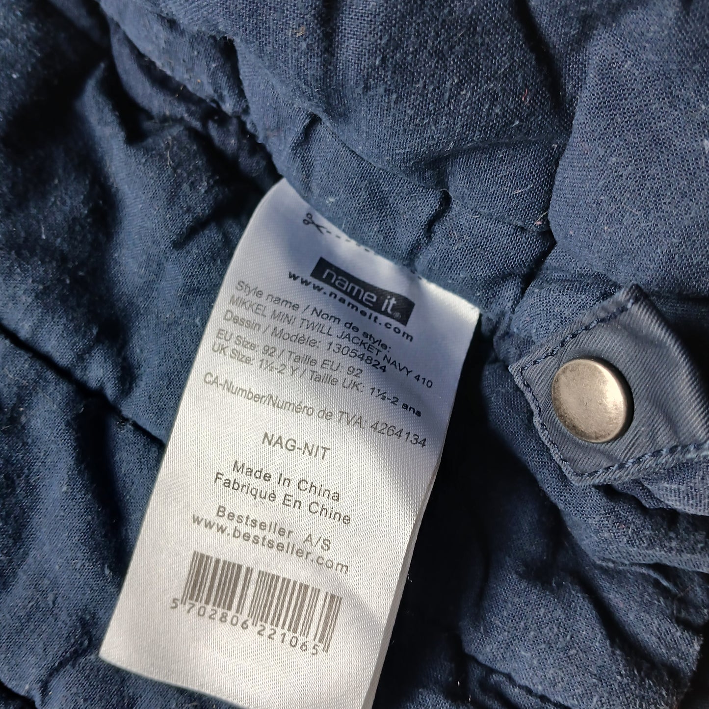 Name It Coat Age 18-24 months