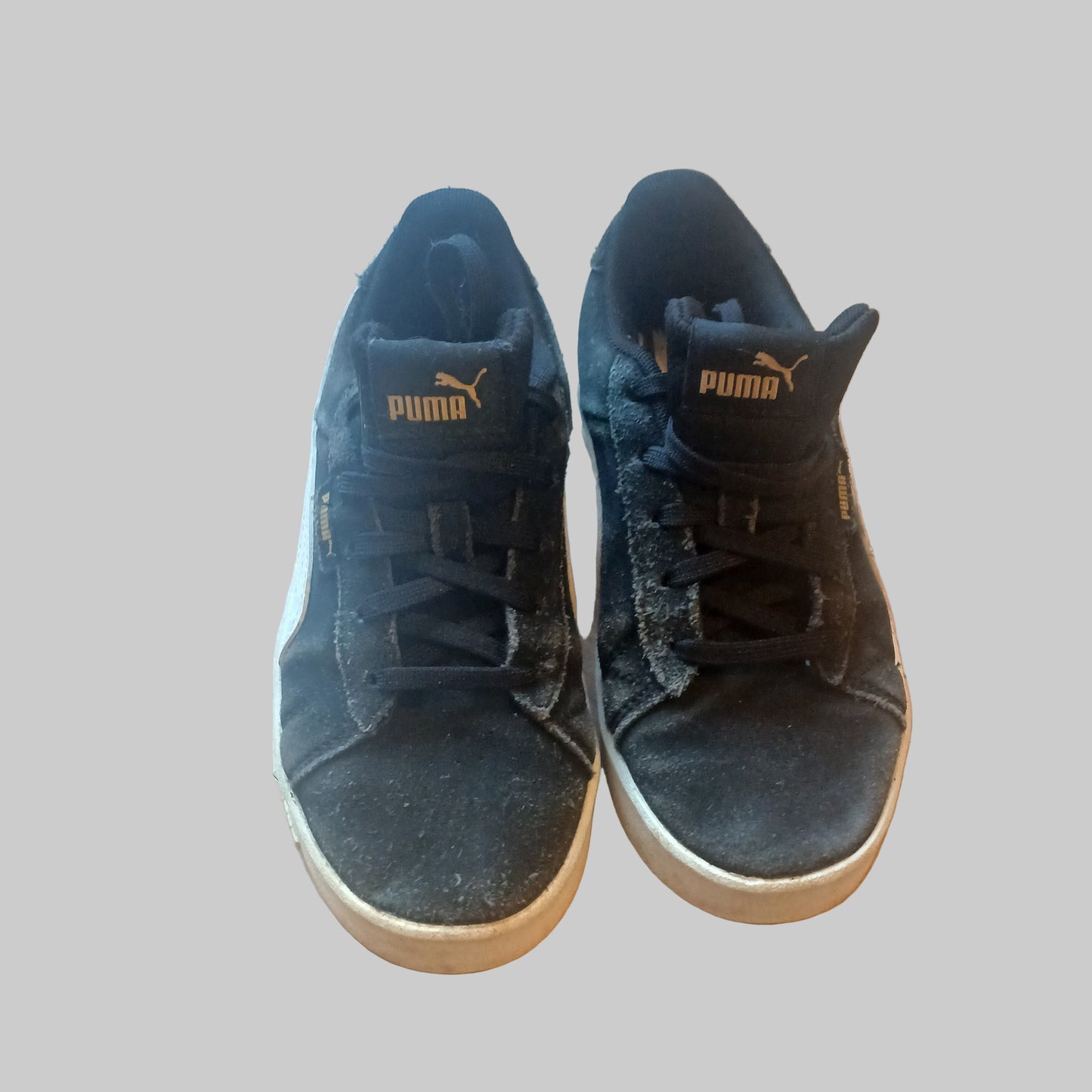 Puma Black Trainers Runners Size UK 13 EU 32