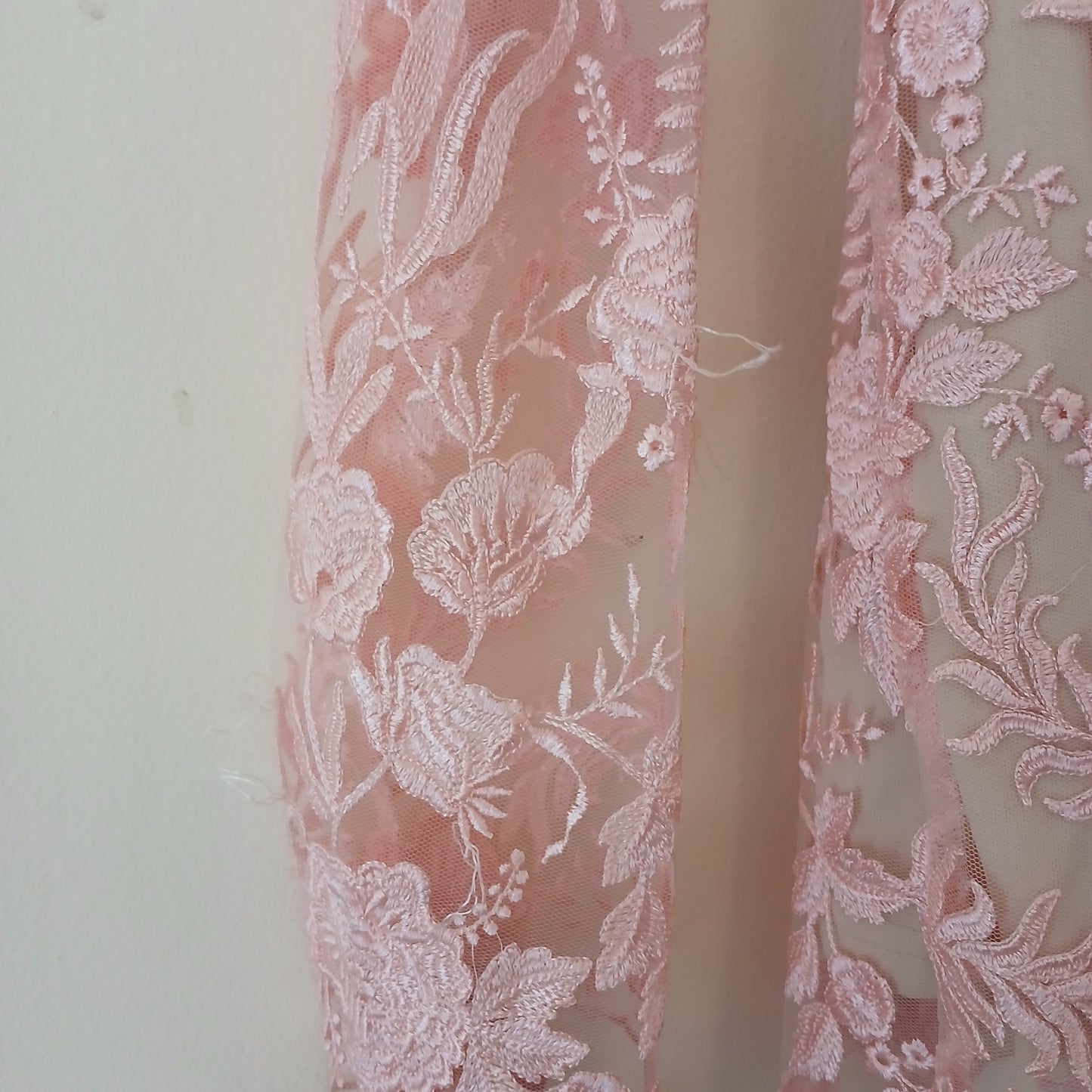 Brand New I Saw It First Pink Sheer Lace Co-Ord Two Piece Suit Size 10