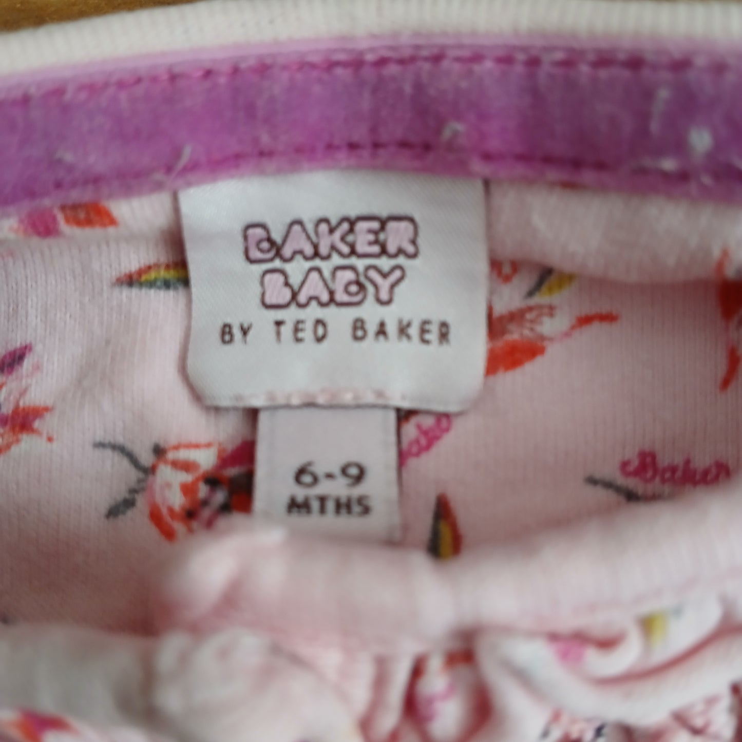 Baker Baby by Ted Baker Sleepsuit Age 6-9 months