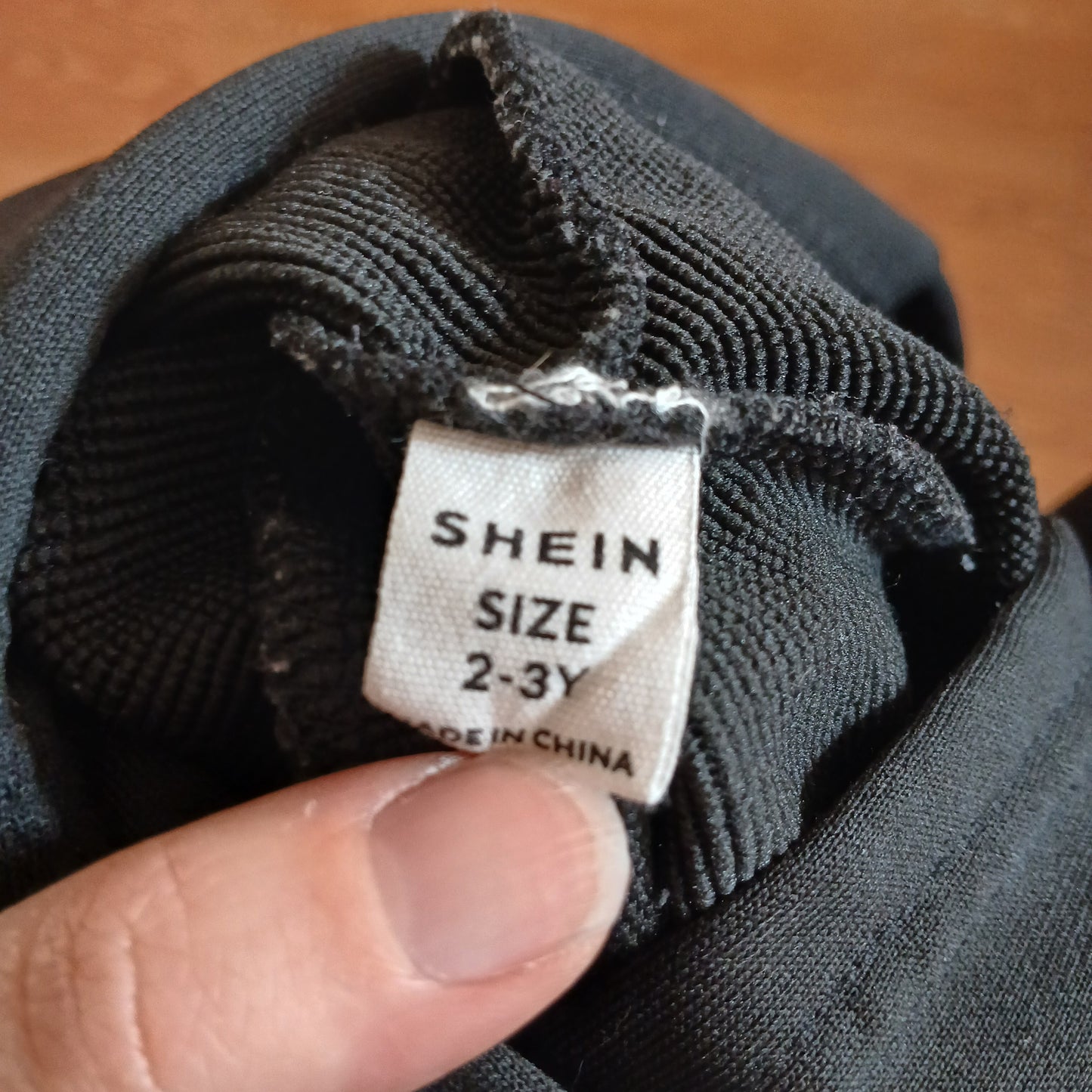 Shein Cat Black Hooded Jumper Age 2-3