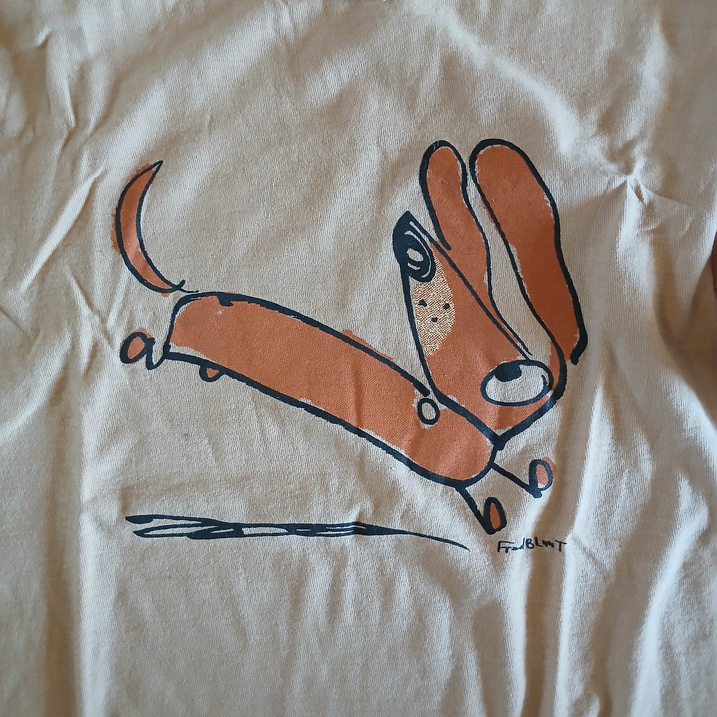 Zara Fred Blunt Illustration T-Shirt Age 4-5