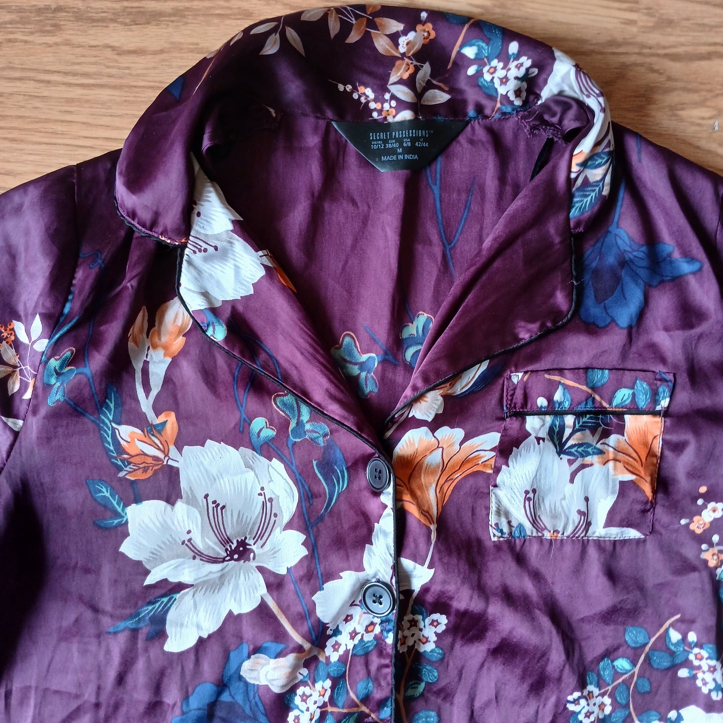 Secret Possessions Pyjama Top Size 10/12