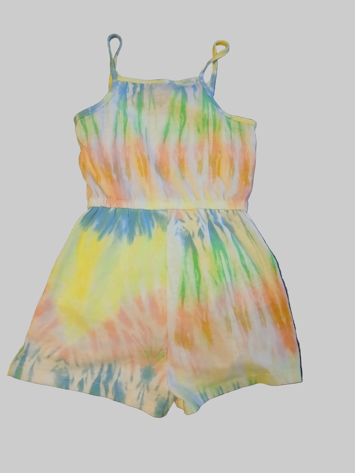 F&F Tie Dye Playsuit Age 7-8