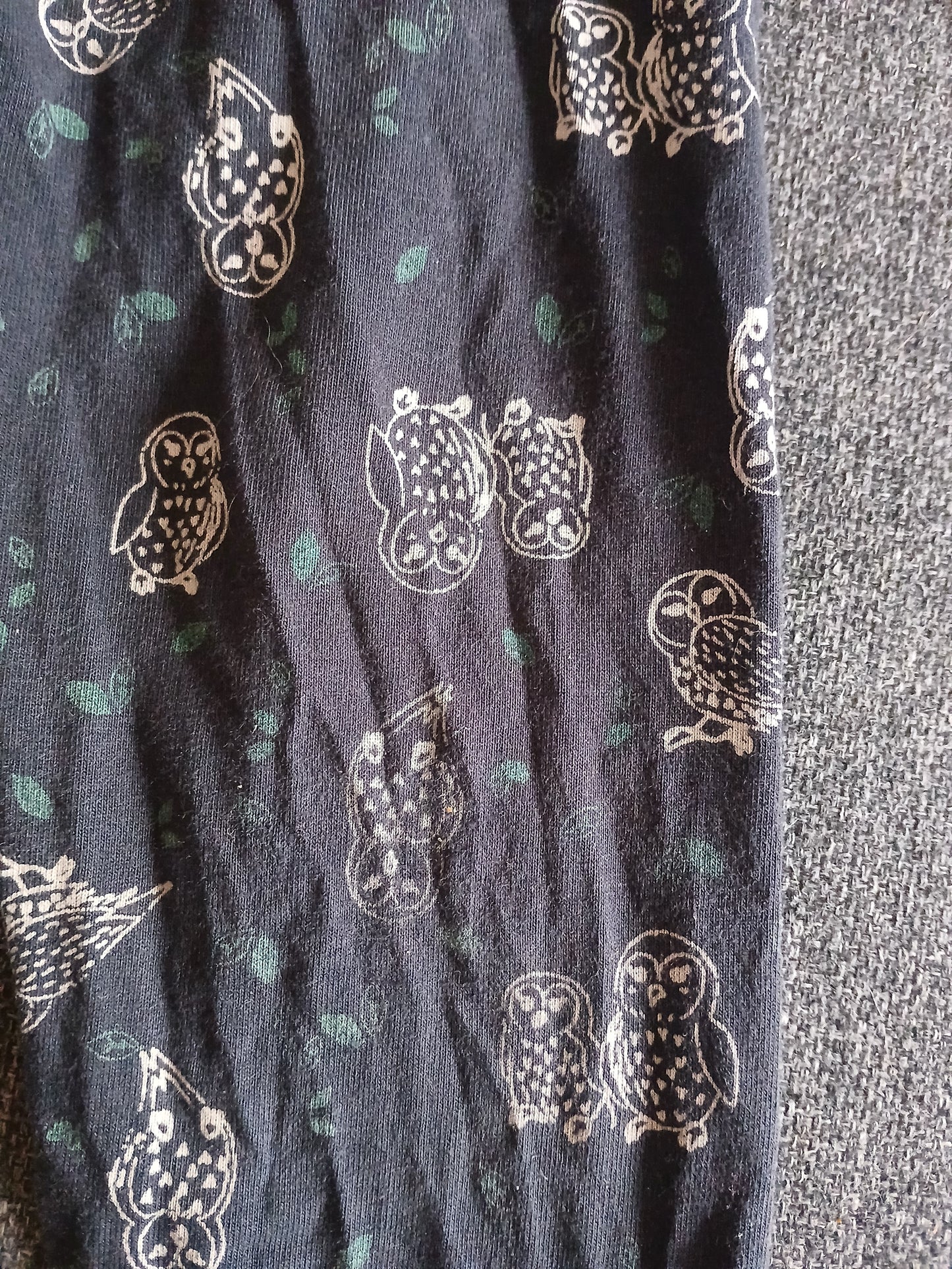 F&F Owl Leggings Age 6-7