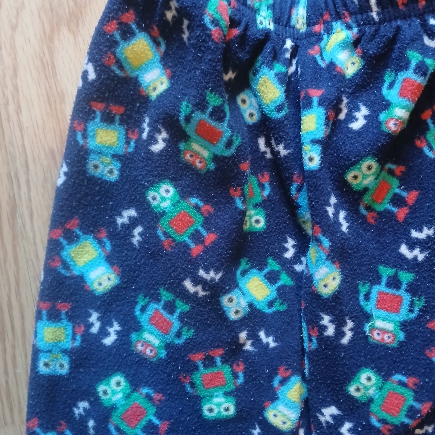Early Days Robot Fleece Pyjama Bottoms Age 12-18 months