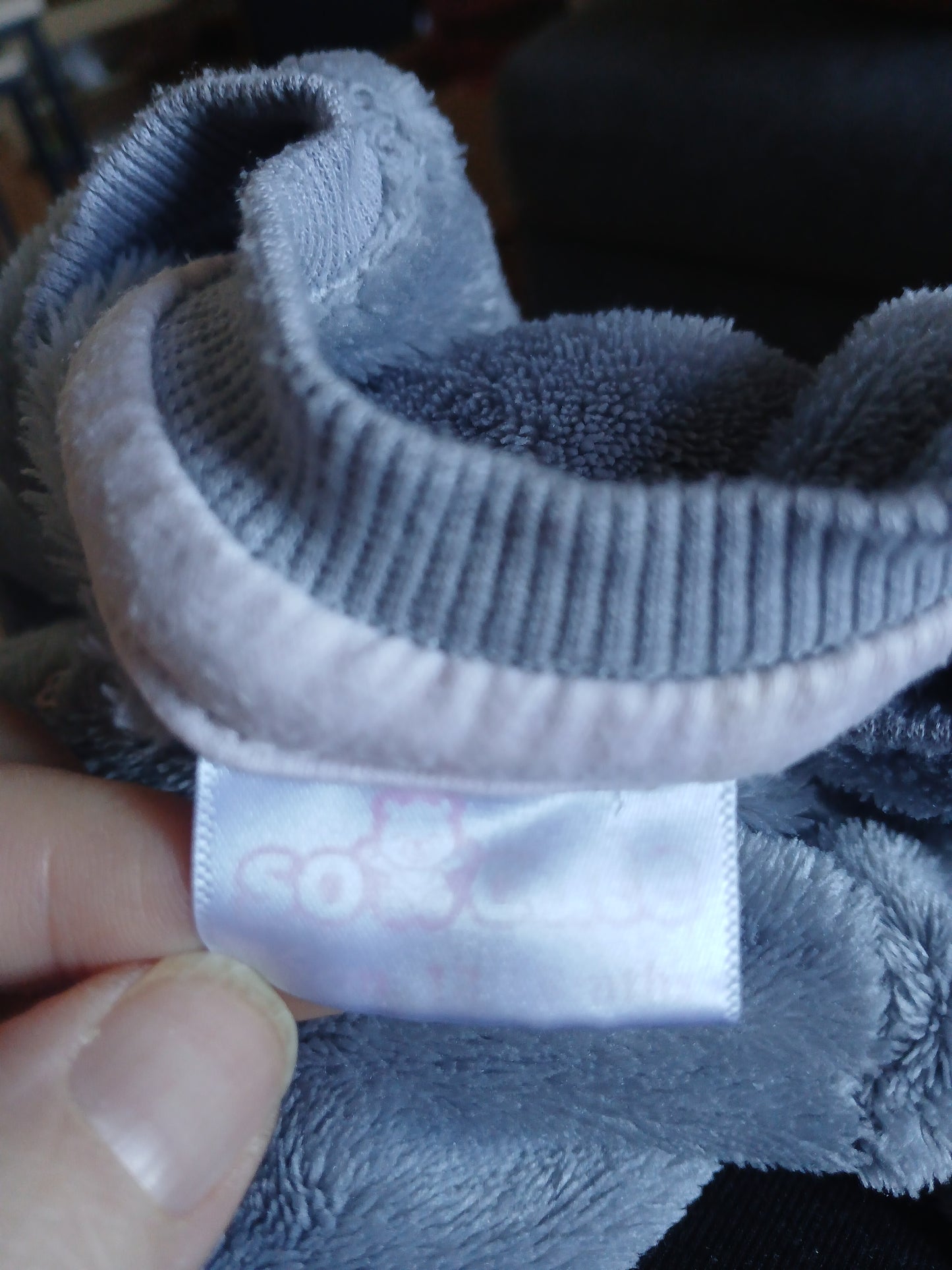 "So Cute" Grey Star Jumper Age 12-18 months
