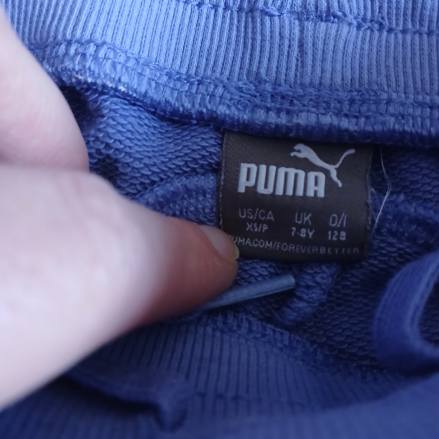 Puma Purple Shorts Age 7-8