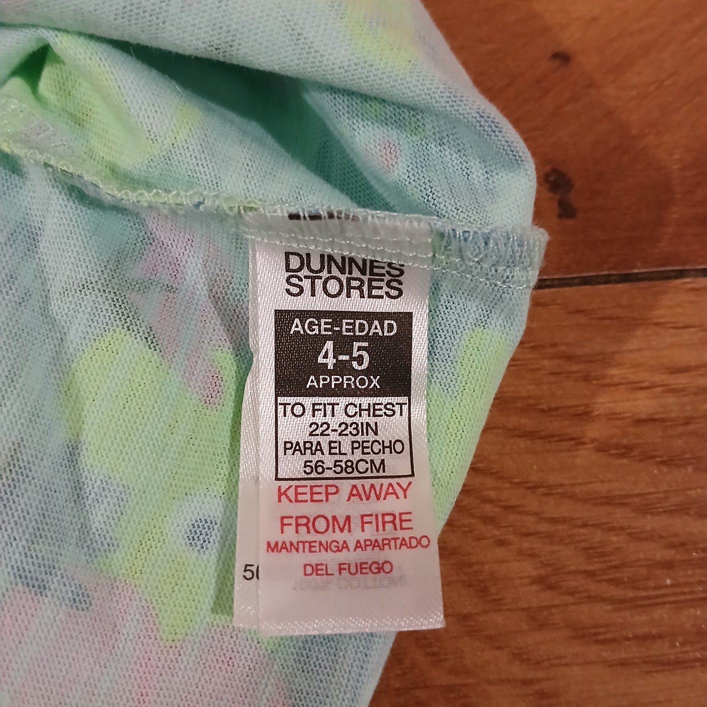 Dunnes Floral Dress Age 4-5