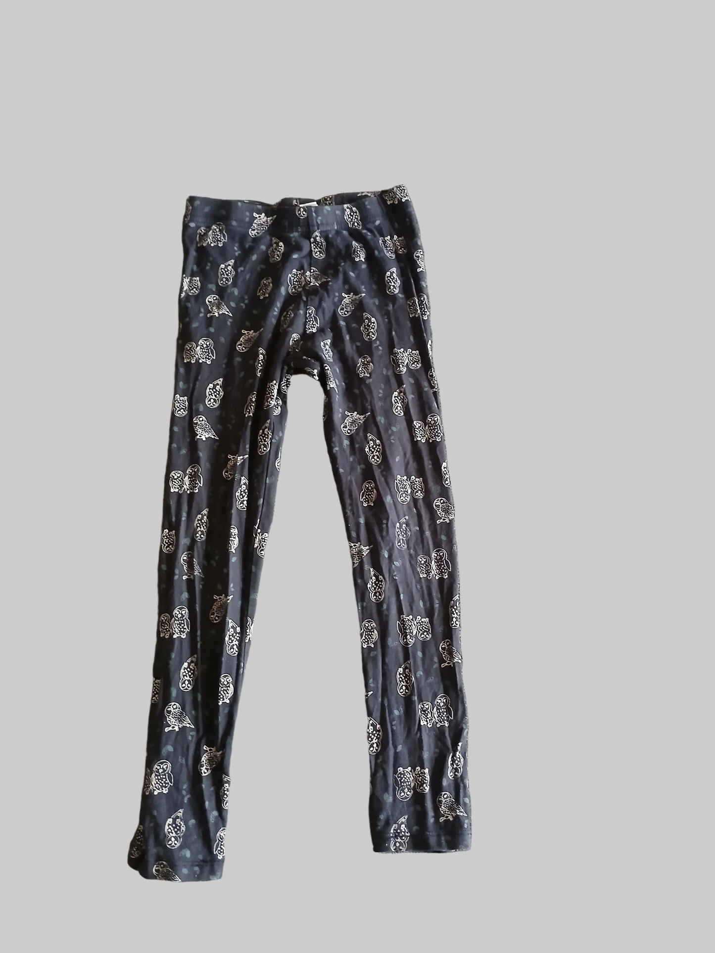 F&F Owl Leggings Age 6-7