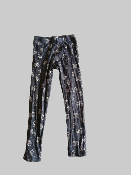 F&F Owl Leggings Age 6-7