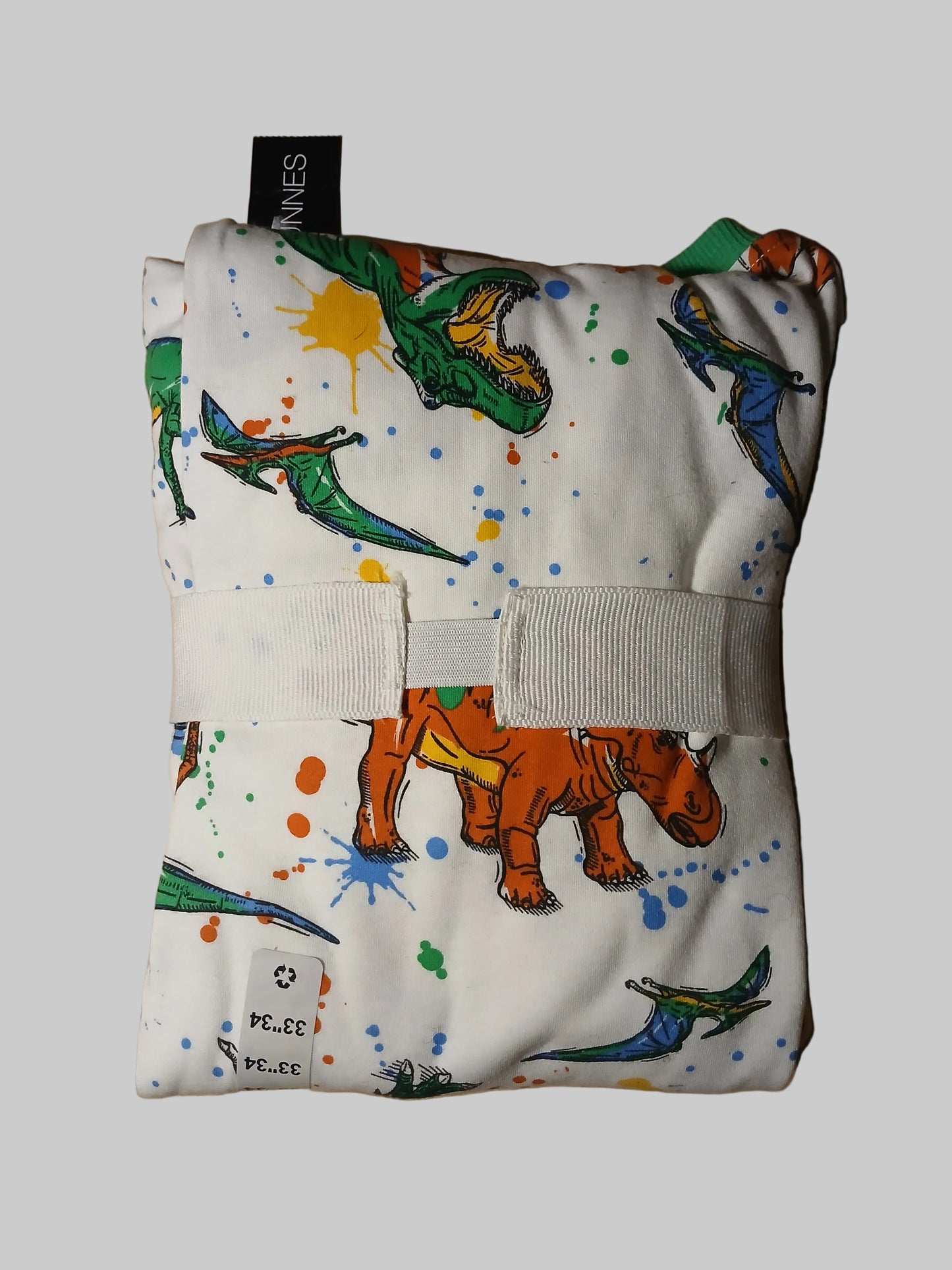 Brand New Dunnes Dinosaur Pyjamas Size 33-34" (Approx Age 12-13)