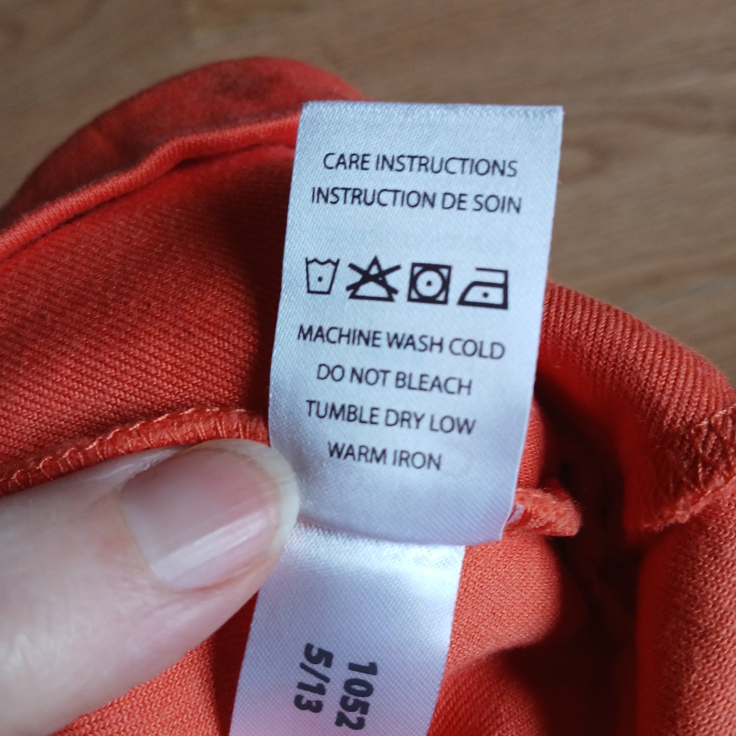 Zutano Orange Hat Age 6 months