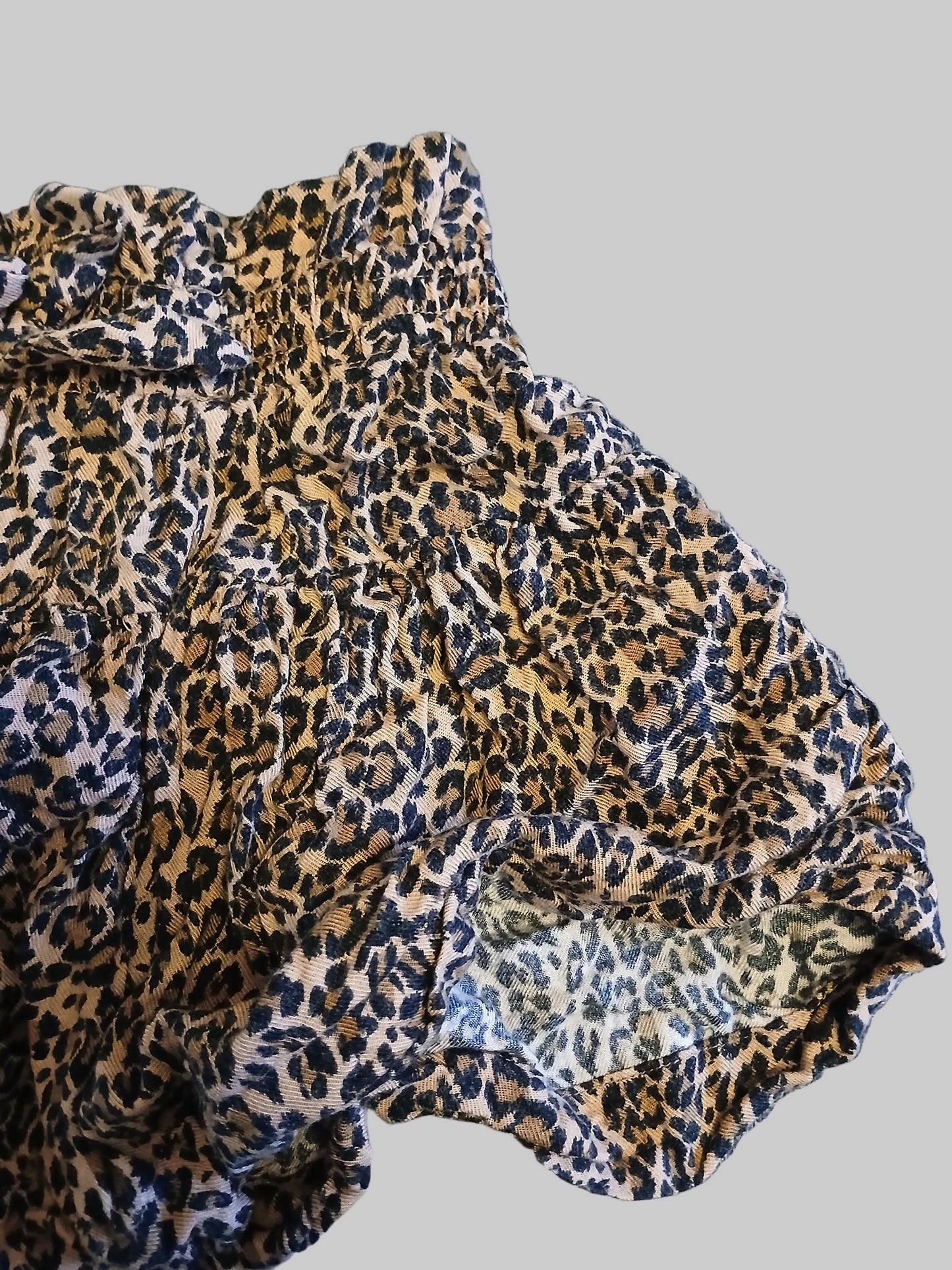 Dunnes Leopard Print Skirt Age 5