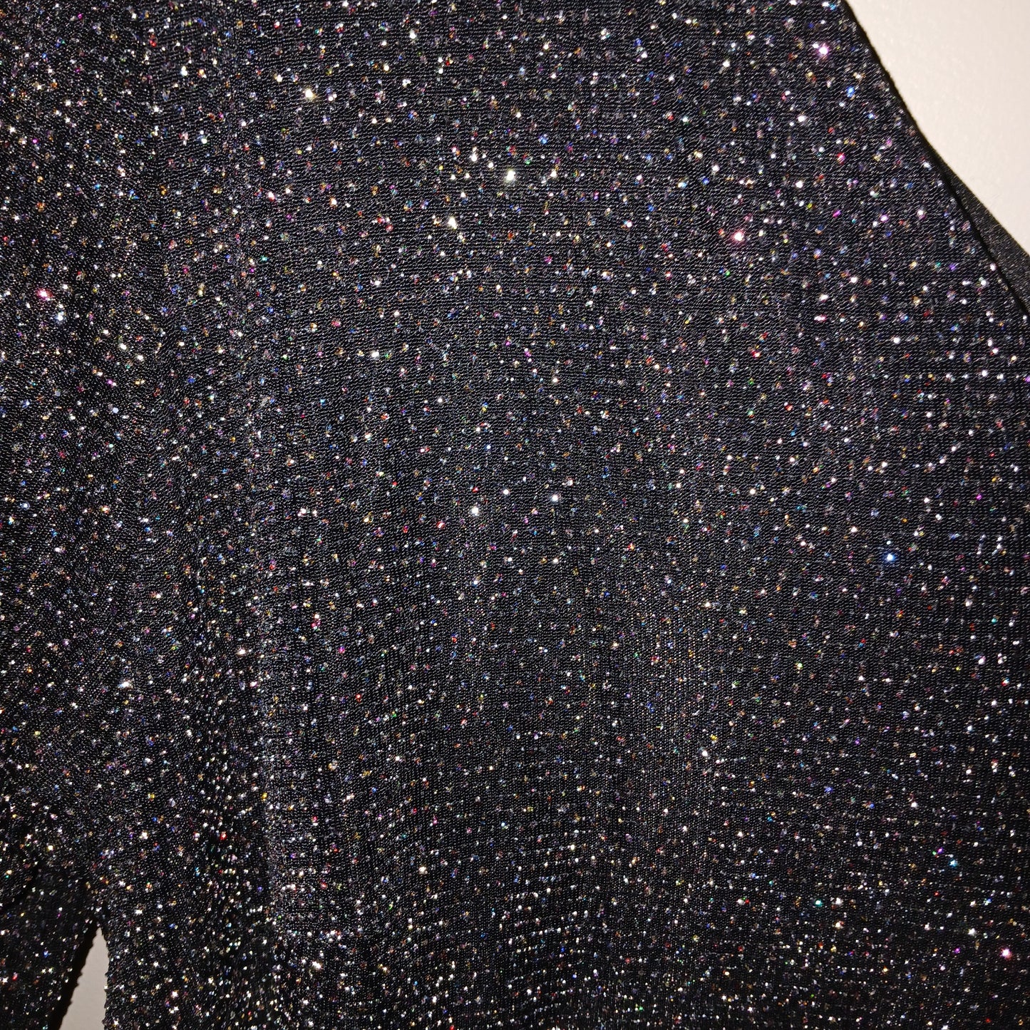 F&F Glittery Sparkly Party Black Dress Size 16