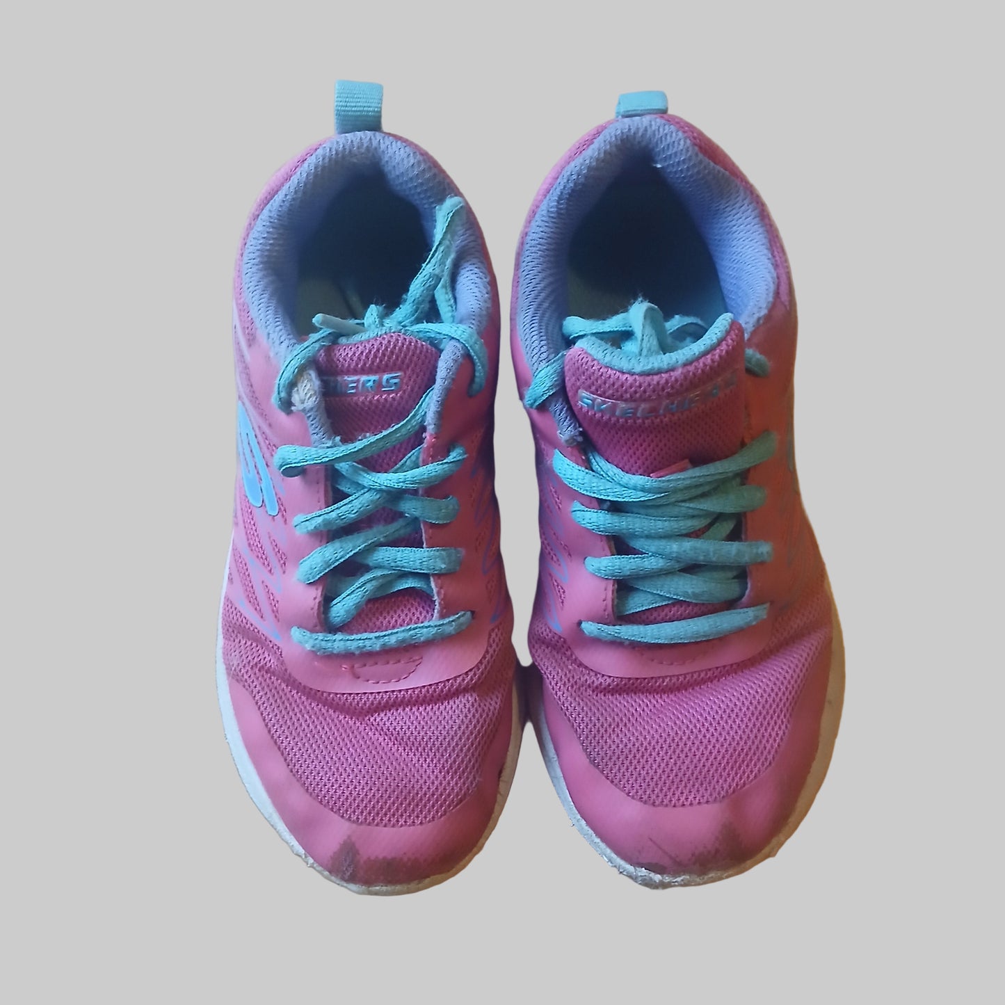 Skechers Pink Runners Trainers Size UK 12 EU 30