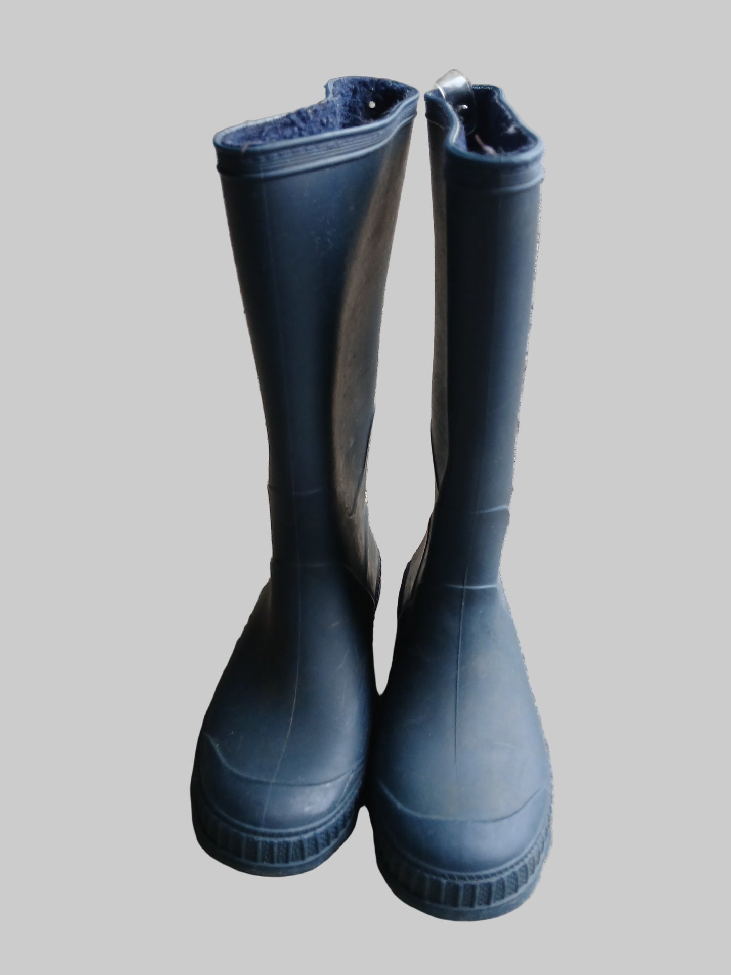 Navy Wellington Boots Wellies Size 12 Kids