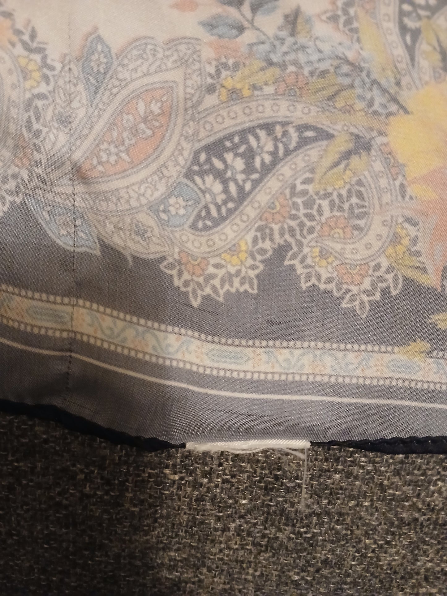 Floral Square Scarf - Silky Feel