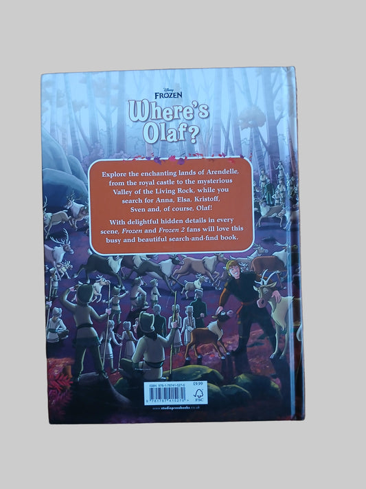 Frozen: Where's Olaf? search-and-find book