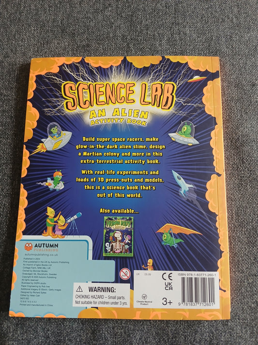 Science Lab: An Alien Activity Book