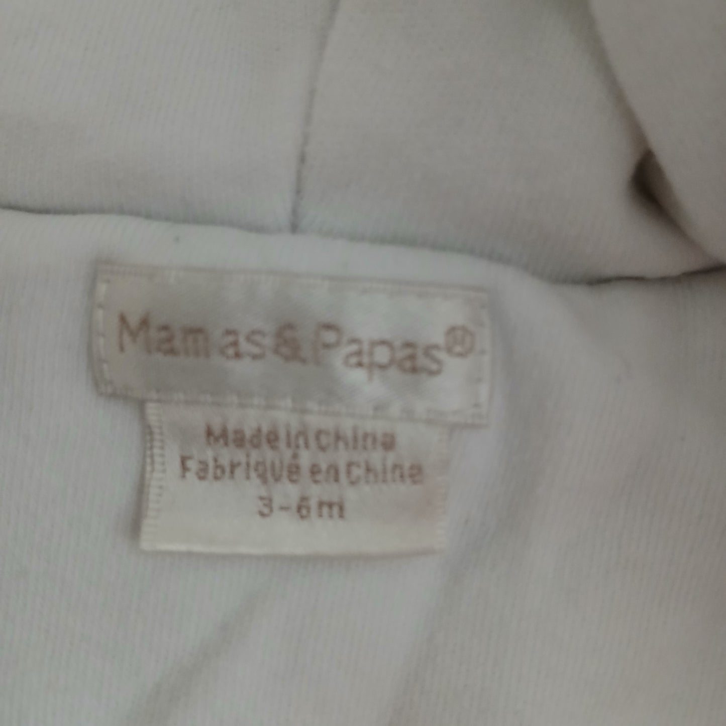 Mamas & Papas Pramsuit Age 3-6 months