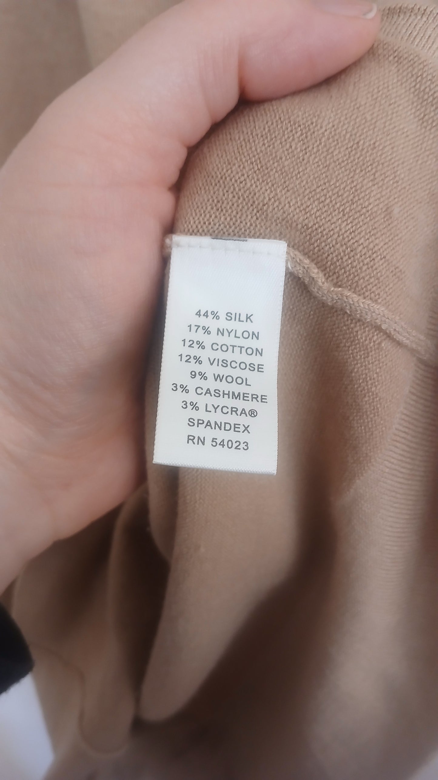 Banana Republic Silk/Cashmere/Wool Blend Dress Size XS