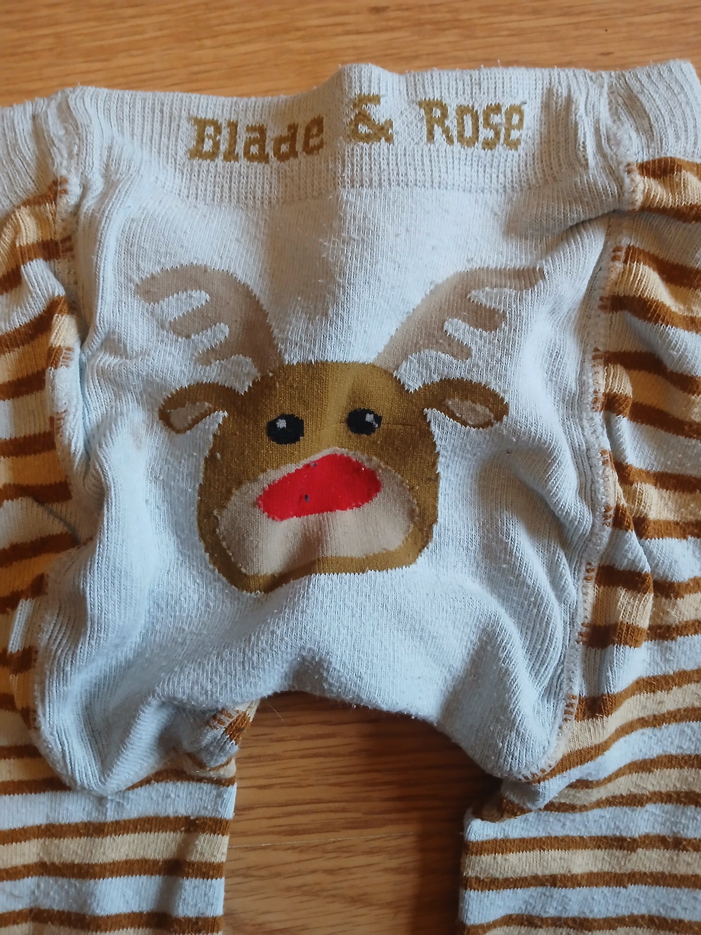 Blade & Rose Christmas Footless Tights Age 1-2
