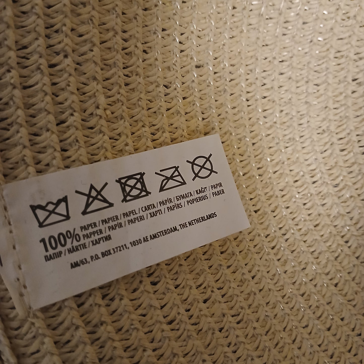 Straw Sun Hat with Navy Bow