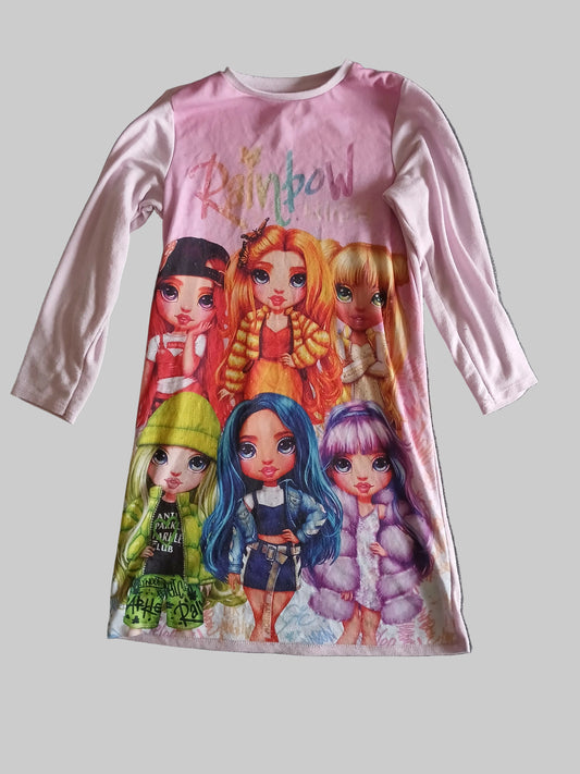 George Rainbow High Night Dress Age 7-8